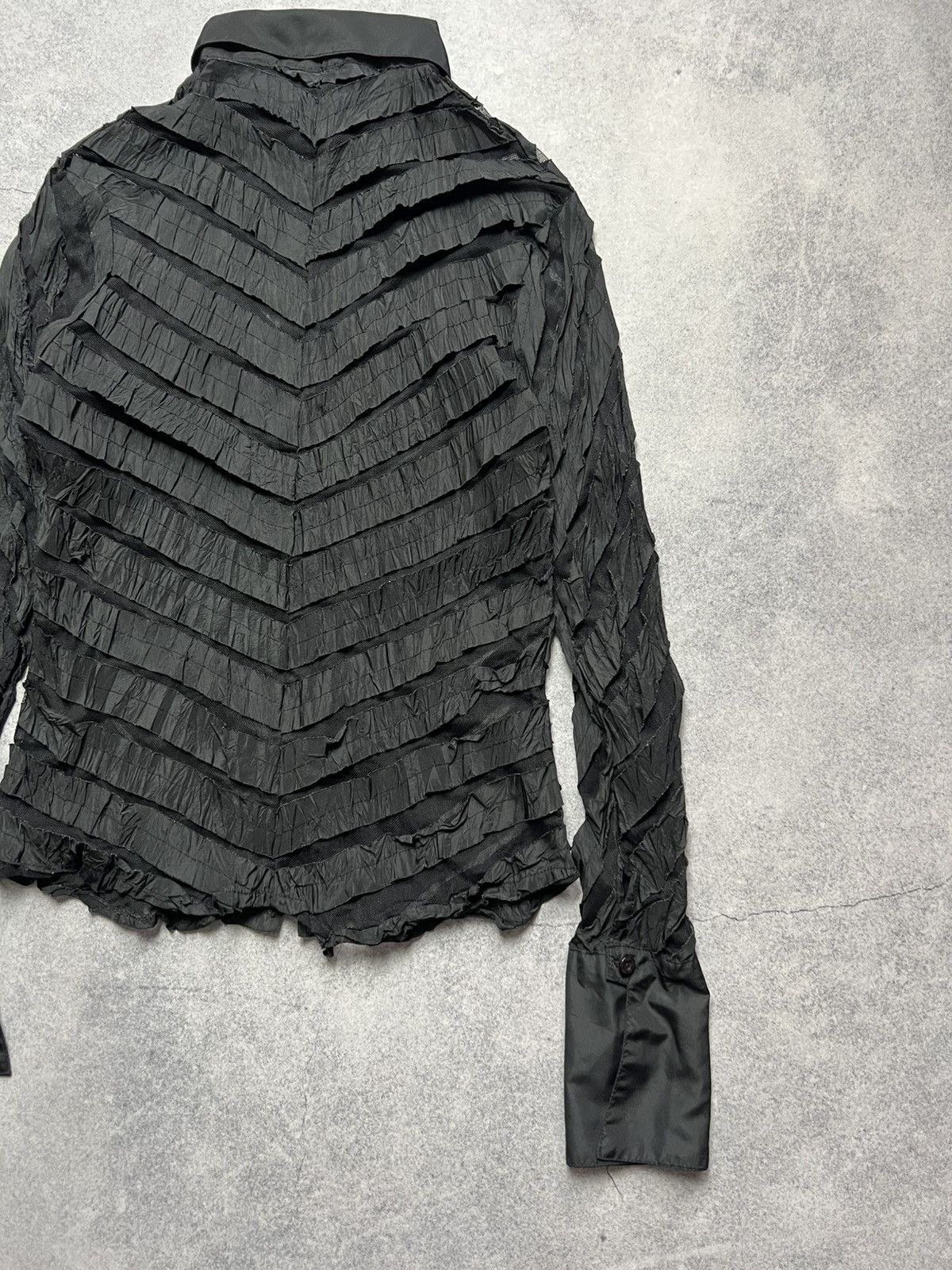 Japanese Brand Y2K Alt Gothic Rick Owens Style Western Button Up Shirt Size L / US 10 / IT 46 - 9 Thumbnail