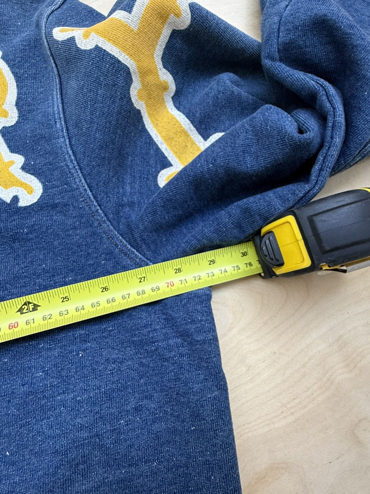 Kapital Kountry Kountry | Kapital | Indigo Crew Neck Sweatshirt | (5) XL Size US XL / EU 56 / 4 - 12 Thumbnail