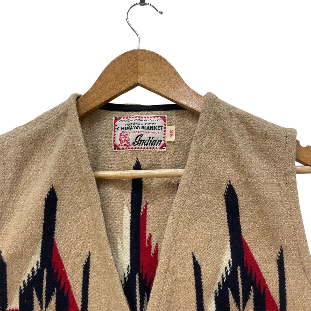 Toyo Enterprises 🔥 Vintage Toyo Enterprise Chimayo Blanket Vest Native Jacket Size US M / EU 48-50 / 2 - 3 Thumbnail