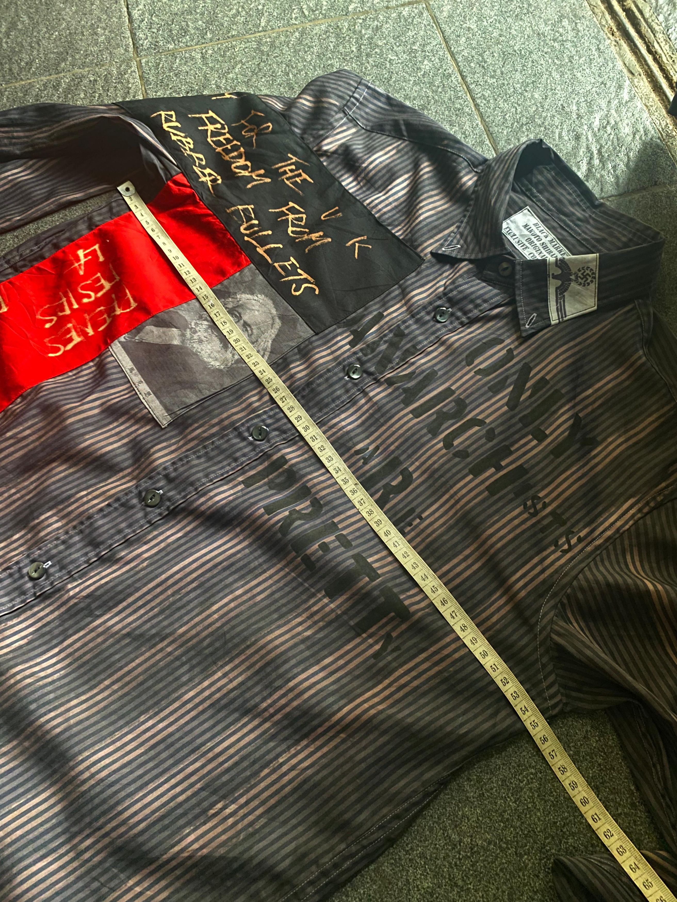 Japanese Brand Japanese Anarchy Button Shirt Size US L / EU 52-54 / 3 - 4 Thumbnail