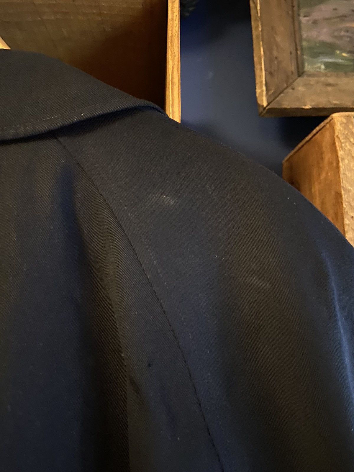 Burberry × Designer × Vintage Vintage 1990s Burberrys Trench Coat Rain Coat Size XL / US 12-14 / IT 48-50 - 7 Thumbnail
