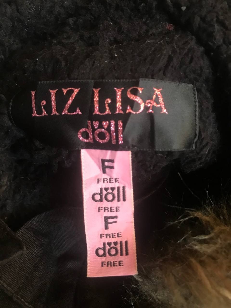 If Six Was Nine × Japanese Brand Liz Lisa Fur Parka Jacket Neck Belt L.G.B Inspire Size US S / EU 44-46 / 1 - 5 Thumbnail