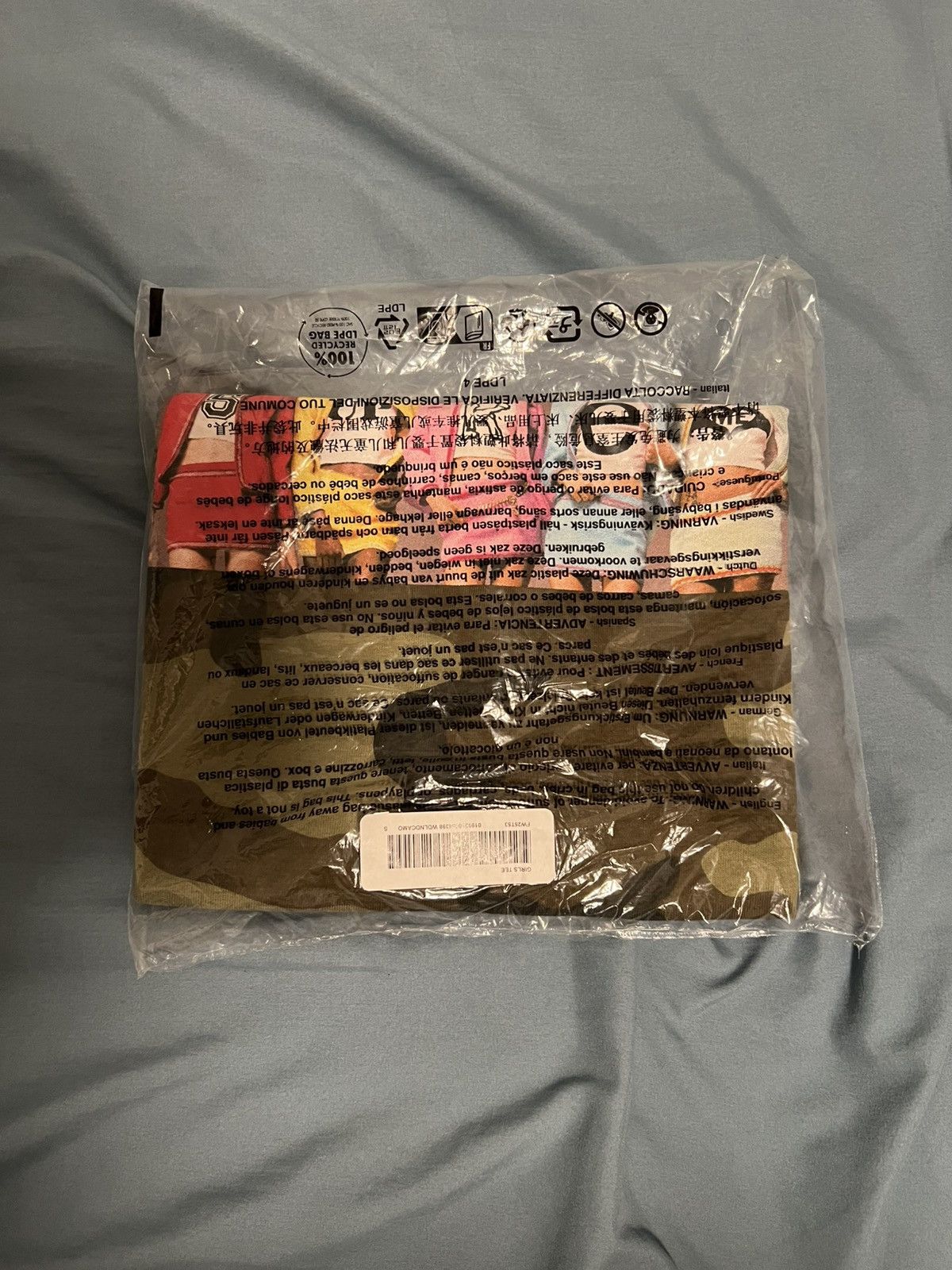 Supreme Supreme Girls Tee Camo Size Small Size US S / EU 44-46 / 1 - 1 Thumbnail