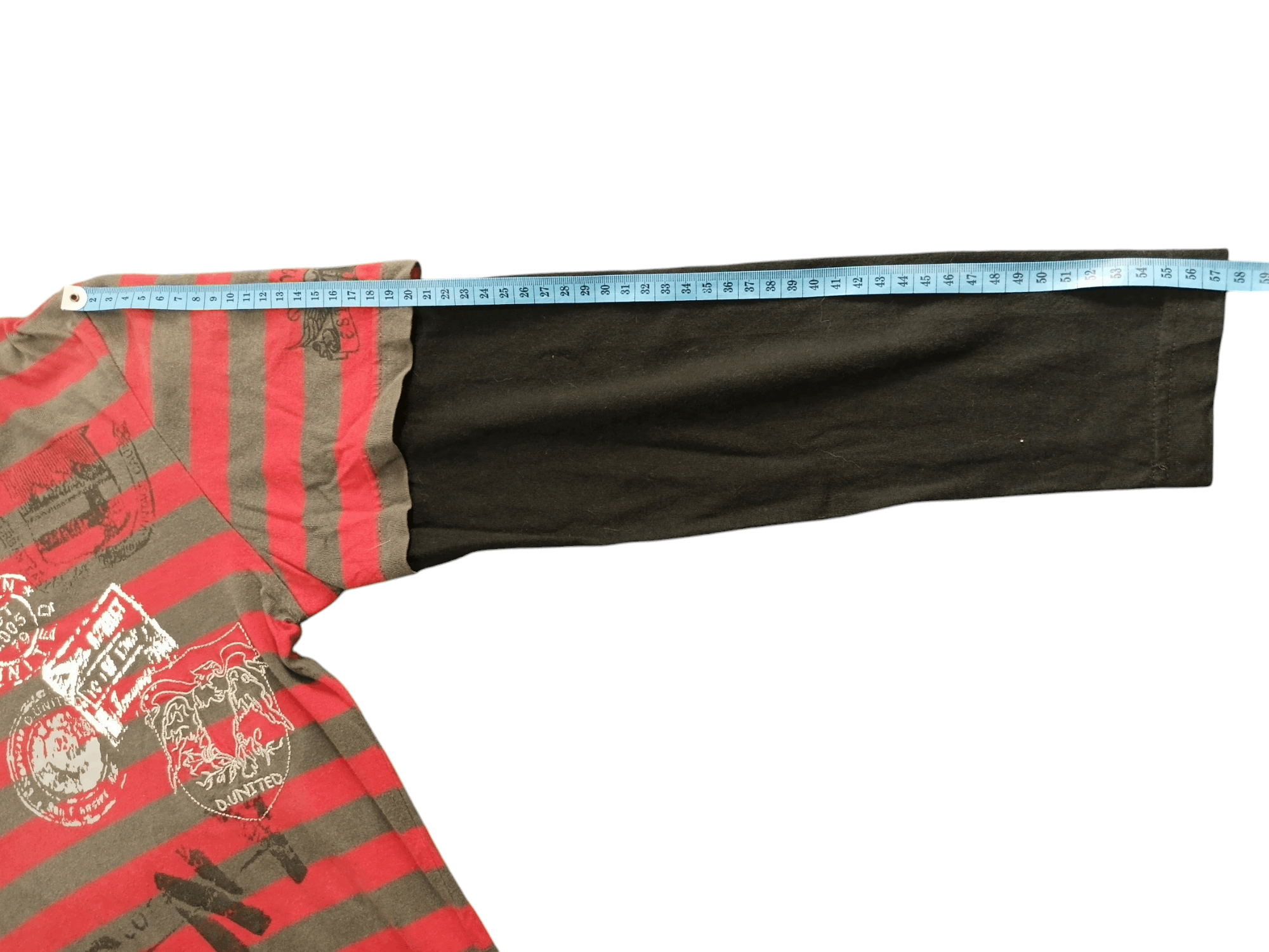 Japanese Brand Design United Double Layers Long Sleeve Stripe Size US M / EU 48-50 / 2 - 9 Thumbnail