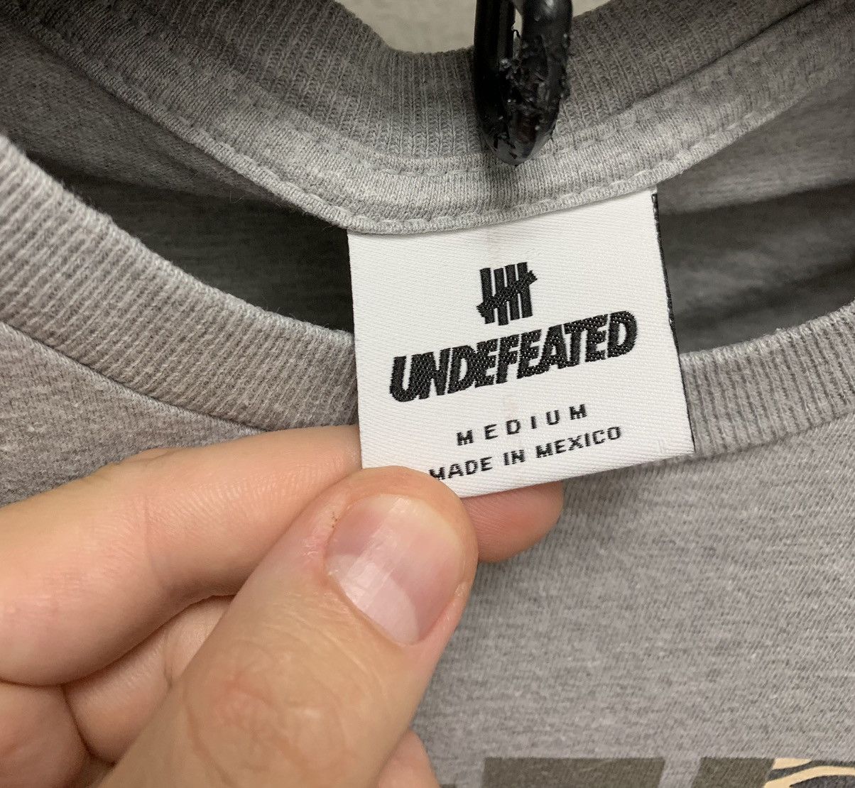 Undefeated Undefeated big logo grey t-shirt Japan Japanese style M sz Size US M / EU 48-50 / 2 - 5 Thumbnail