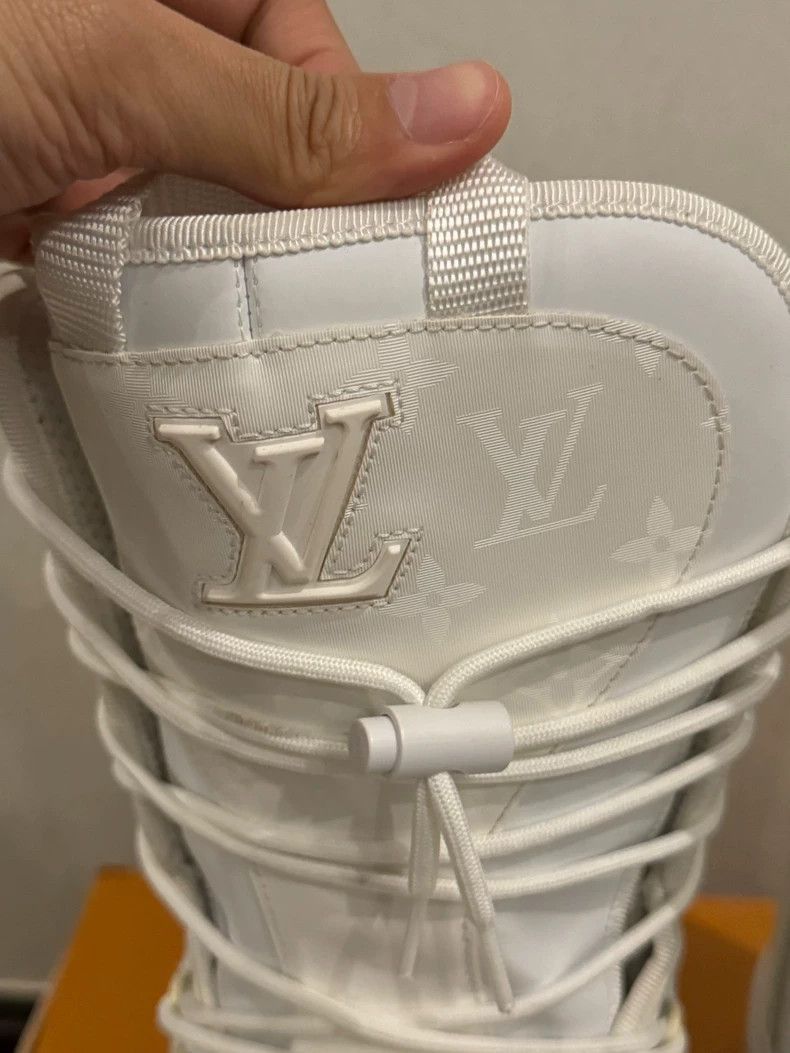 Louis Vuitton LV Trainer Snow Boots White-2507 Size US 9.5 / EU 42-43 - 3 Thumbnail