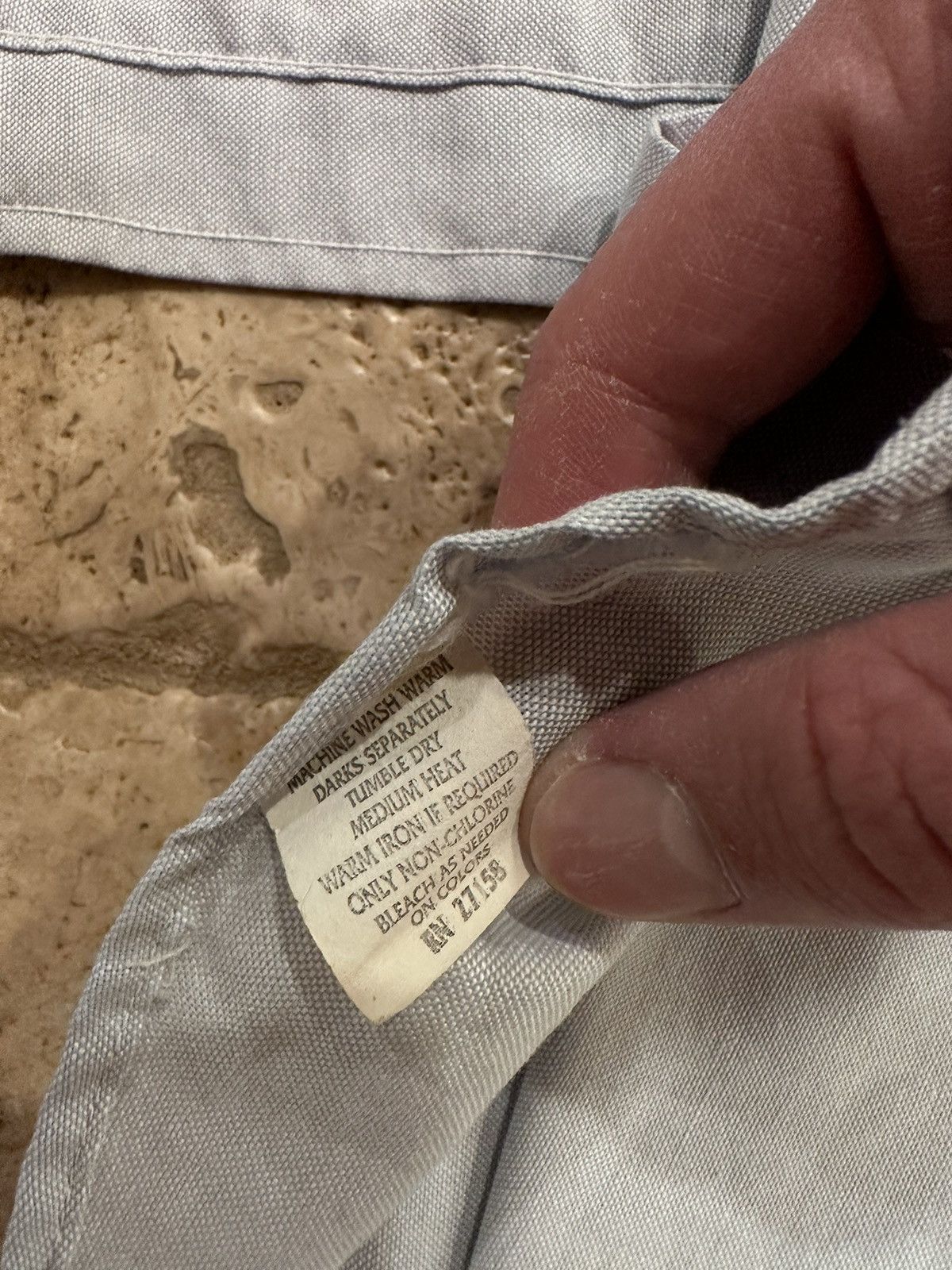 Stafford × Vintage Vintage Stafford Light Blue Button Up Shirt Size US L / EU 52-54 / 3 - 11 Thumbnail