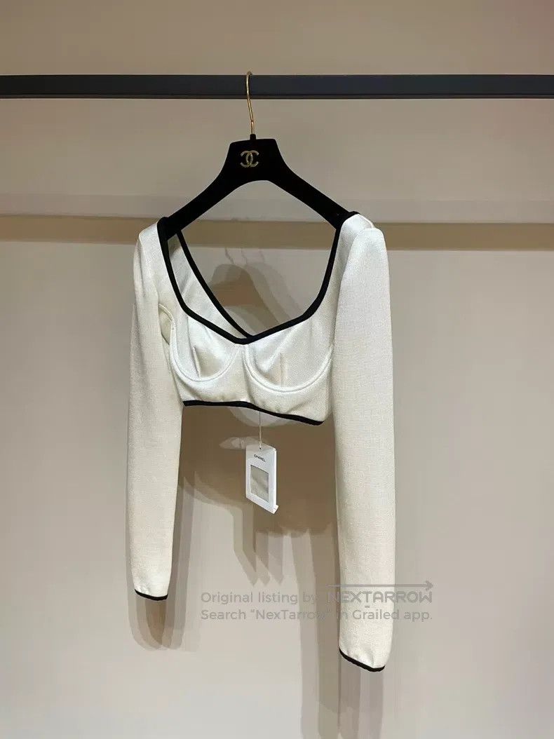 Chanel Chanel Spring and summer show high-waisted long sleeves Size XS / US 0-2 / IT 36-38 - 2 Thumbnail