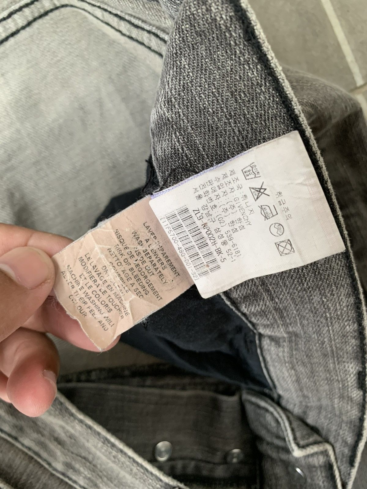 Givenchy Givency Paris Denim Pants Size US 32 / EU 48 - 6 Thumbnail