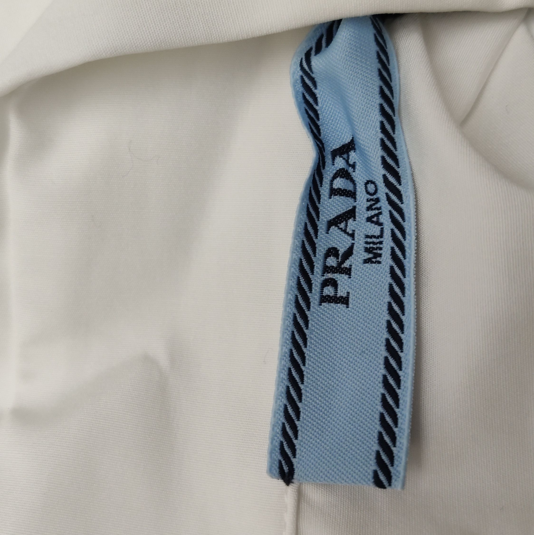 Prada Prada Cotton Cropped Button. Size L / US 10 / IT 46 - 5 Thumbnail