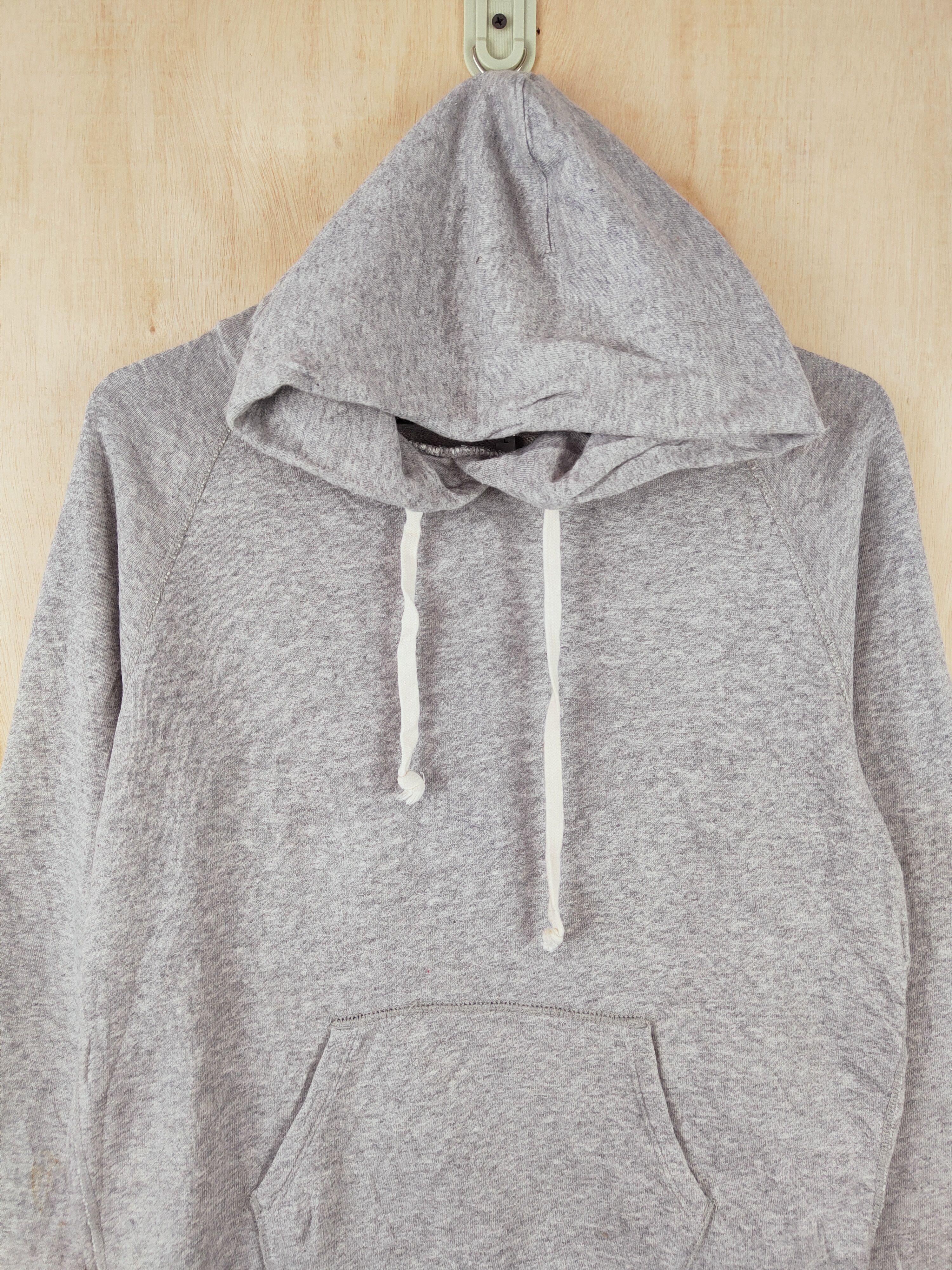 Japanese Brand × Vintage Vintage Japanese Brand Gray Hoodie Sweatshirts Size US L / EU 52-54 / 3 - 2 Thumbnail