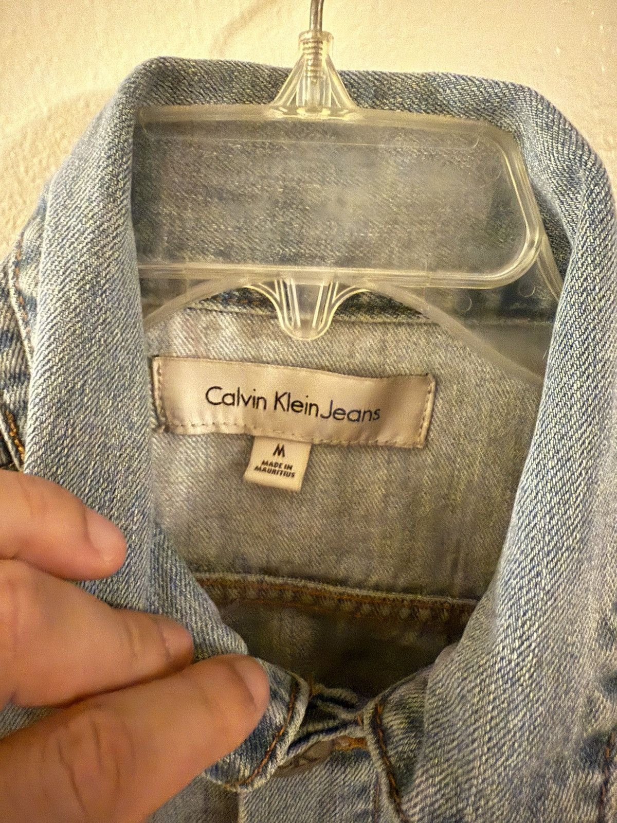 Calvin Klein Vintage Calvin Klein Denim Jacket Size US M / EU 48-50 / 2 - 3 Thumbnail