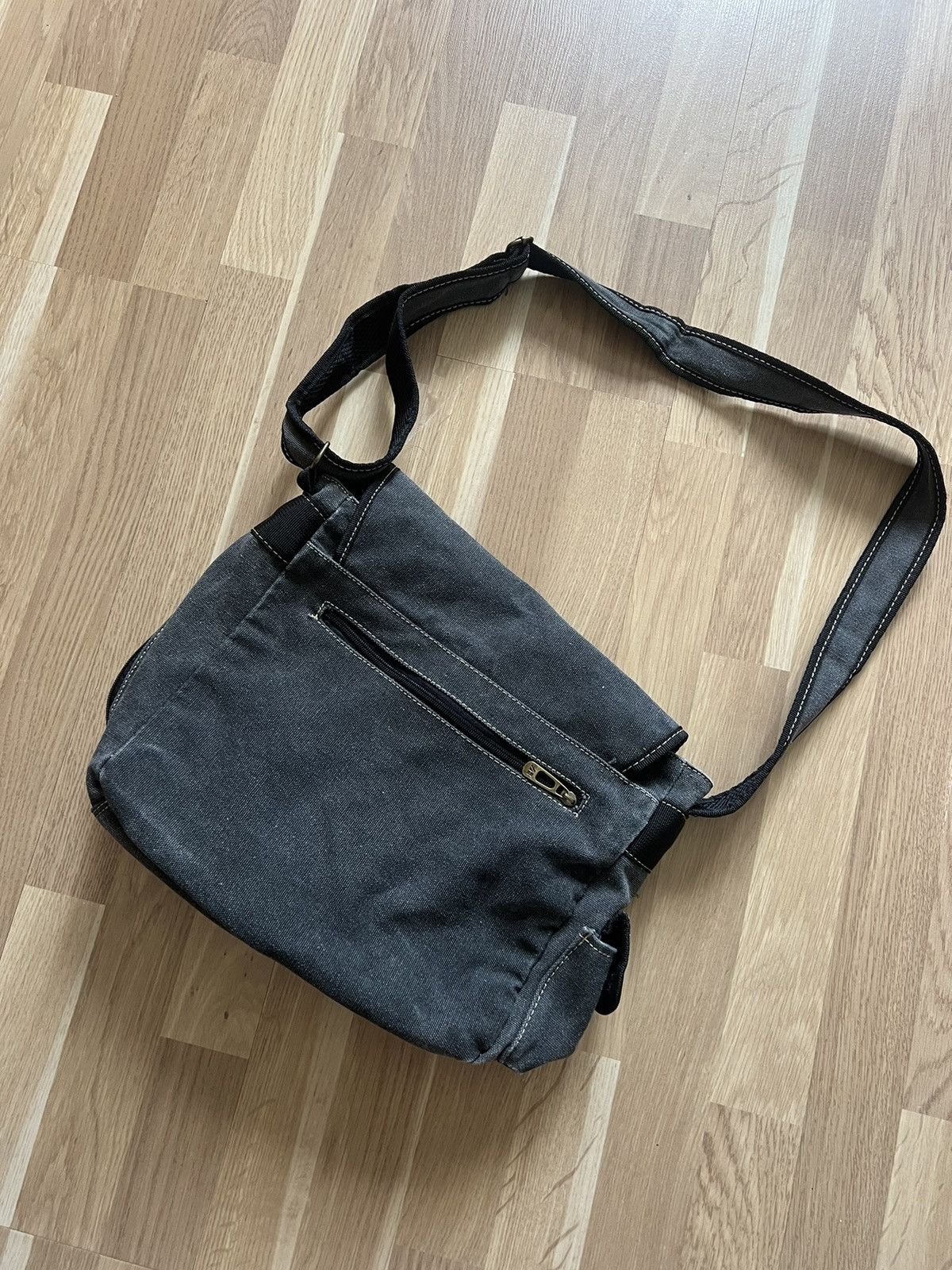 Vintage Vintage diesel style military avant garde messenger bag 90s Size ONE SIZE - 5 Thumbnail