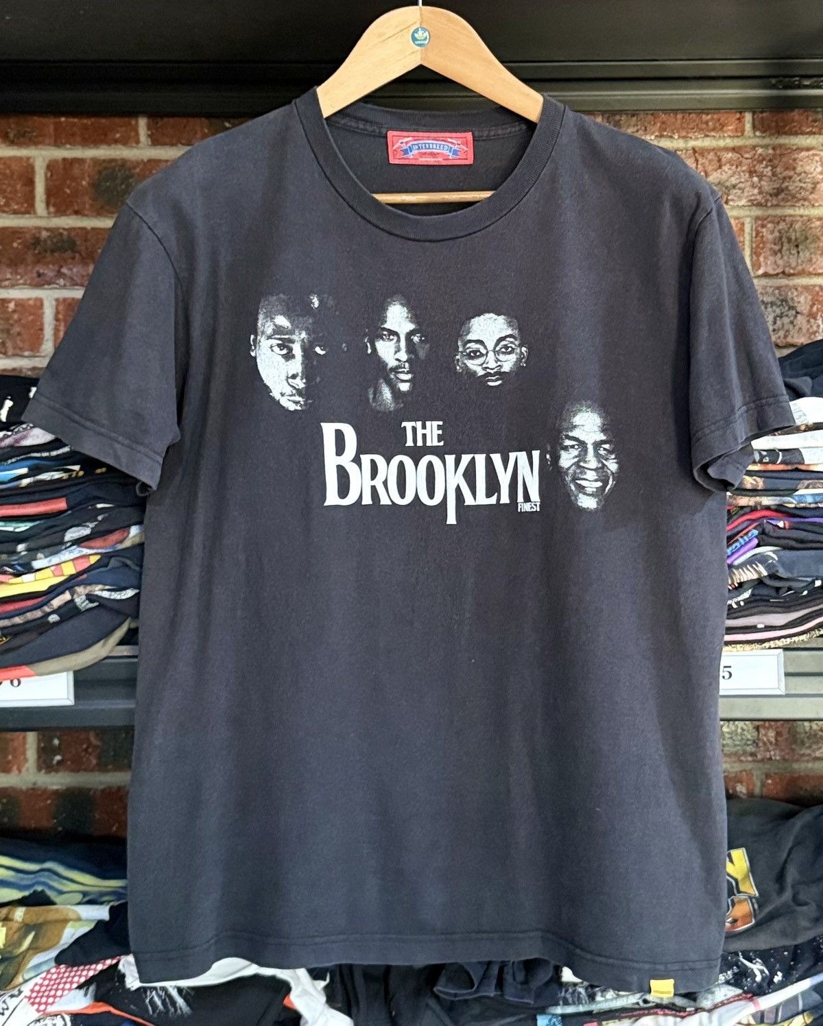 Rap Tees Vintage The Lagend The Brooklyn Interbreed Tupac Faded Tee Size US M / EU 48-50 / 2 - 1 Thumbnail
