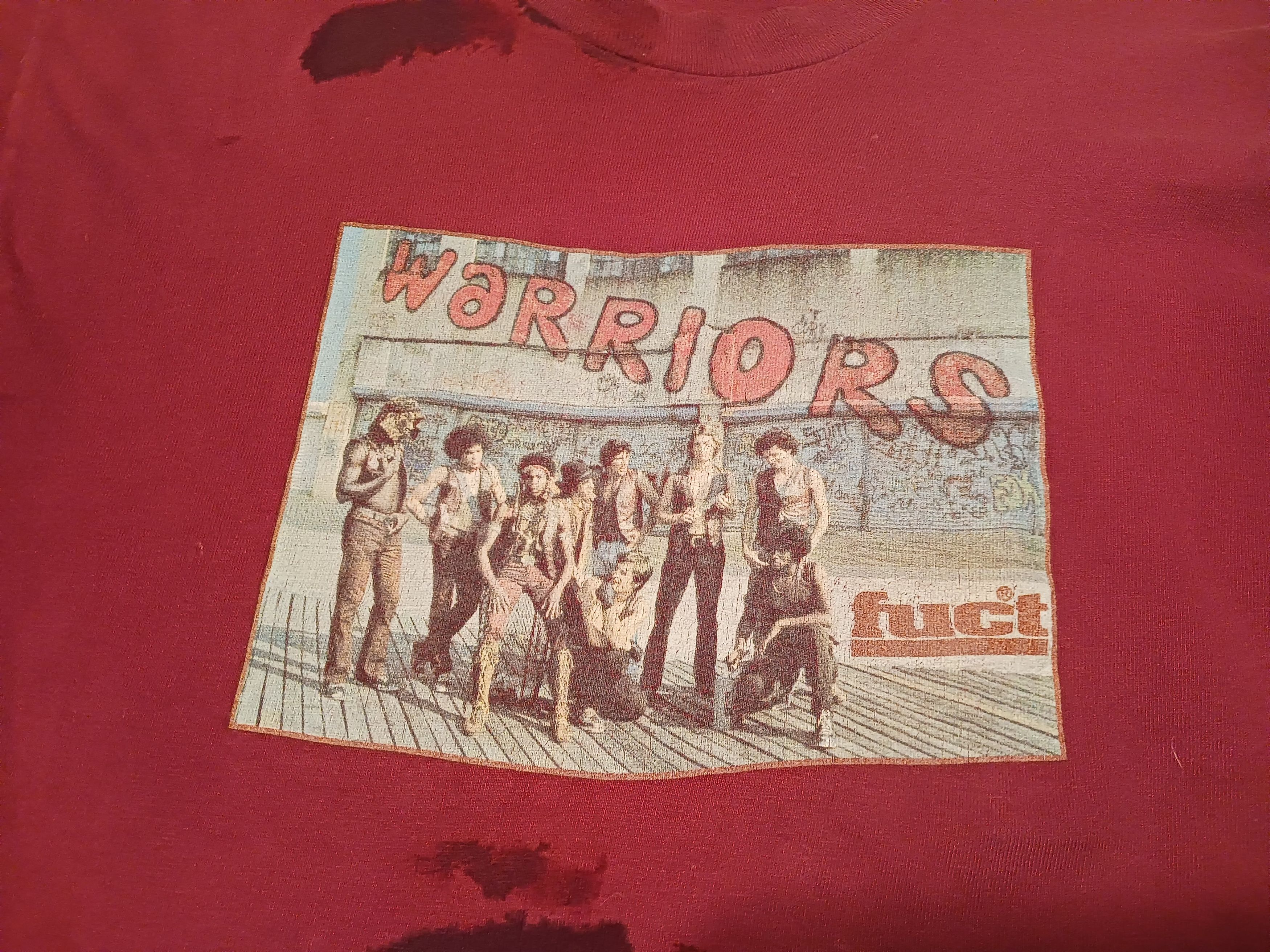 FUCT FUCT 1st Gen The WARRIORS T Single Stitch RARE! Size US L / EU 52-54 / 3 - 1 Thumbnail