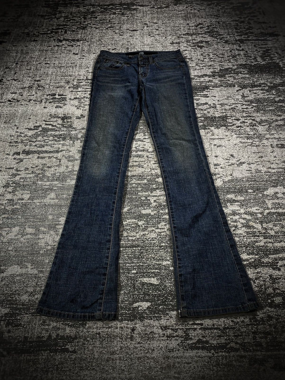 Marithe + Francois Girbaud 2000s marithe francois girbaud flare jeans Size 27" / US 4 / IT 40 - 2 Thumbnail
