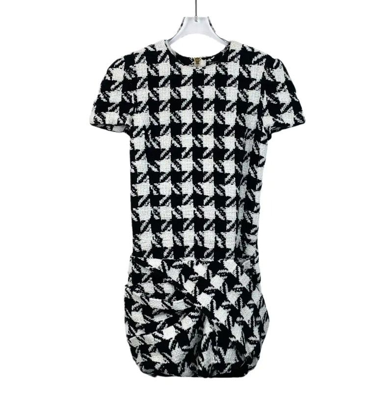 Balmain Balmain Black Cotton Dress Size XS 0089 Size XS / US 0-2 / IT 36-38 - 1 Thumbnail