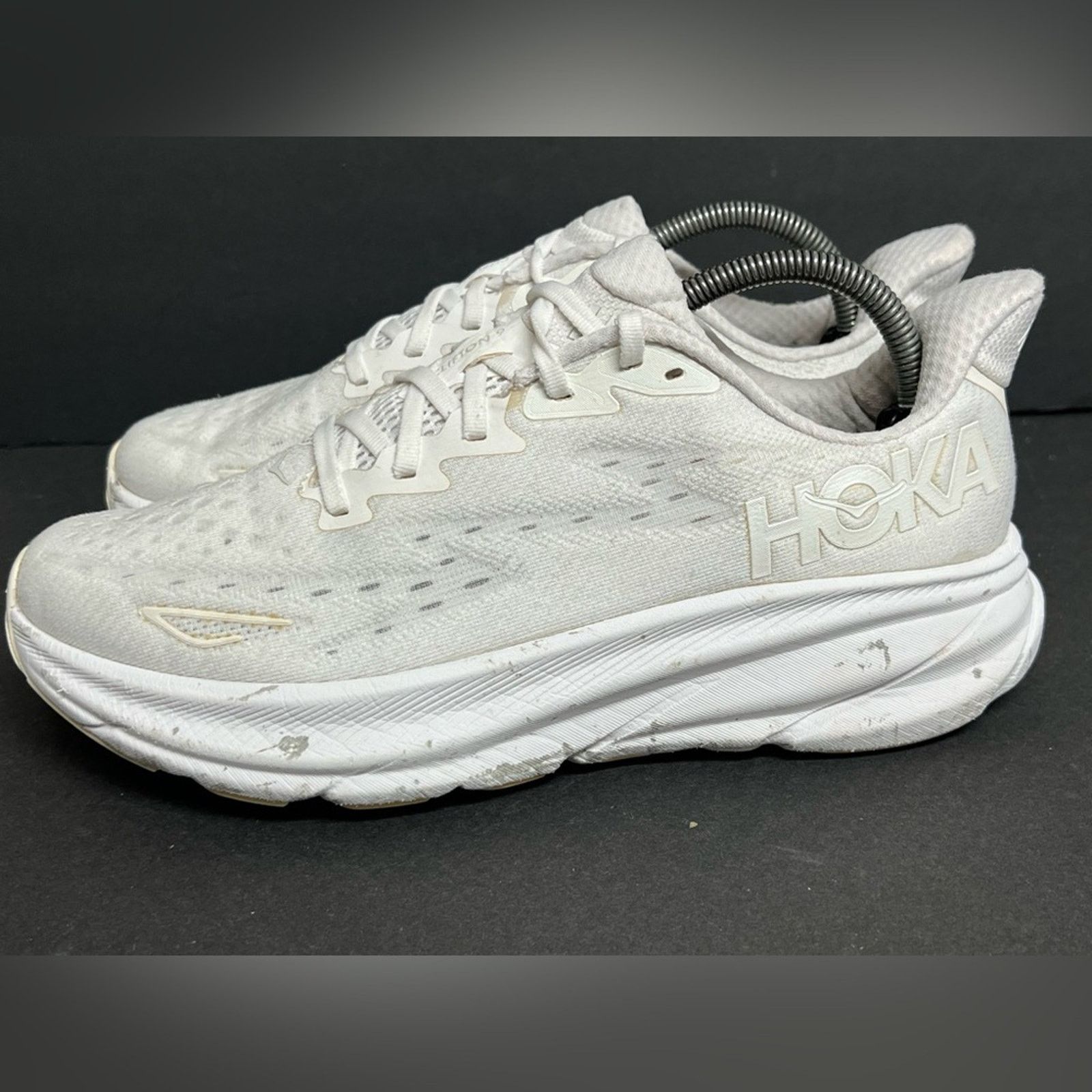 Hoka Hoka One One Clifton 9 White Women's 1127896 WWH Running 9.5 Size US 9.5 / IT 39.5 - 1 Thumbnail