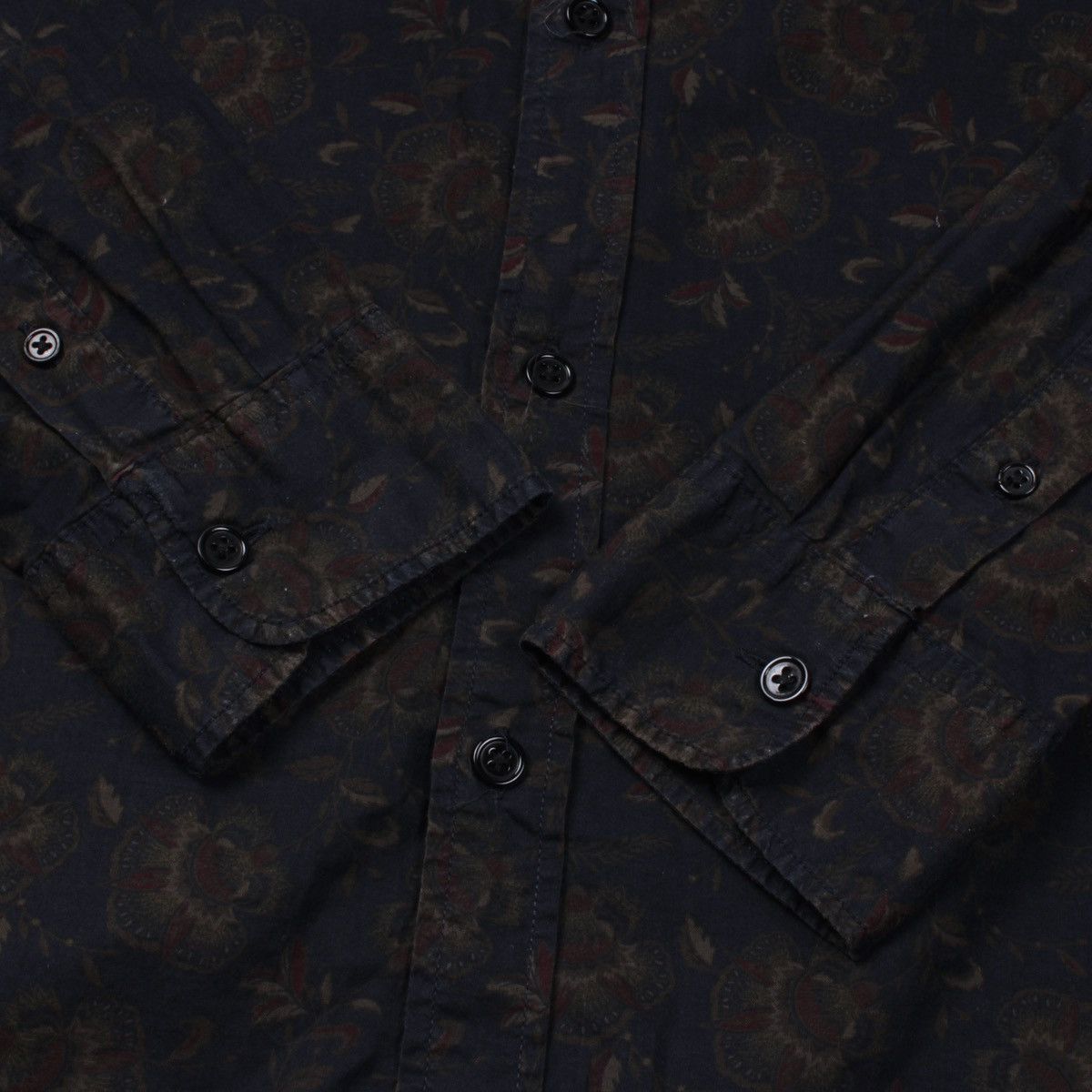 Allsaints × Designer ALLSAINTS Ashbury Long Sleeve Floral Button Down Shirt Size US XS / EU 42 / 0 - 9 Thumbnail