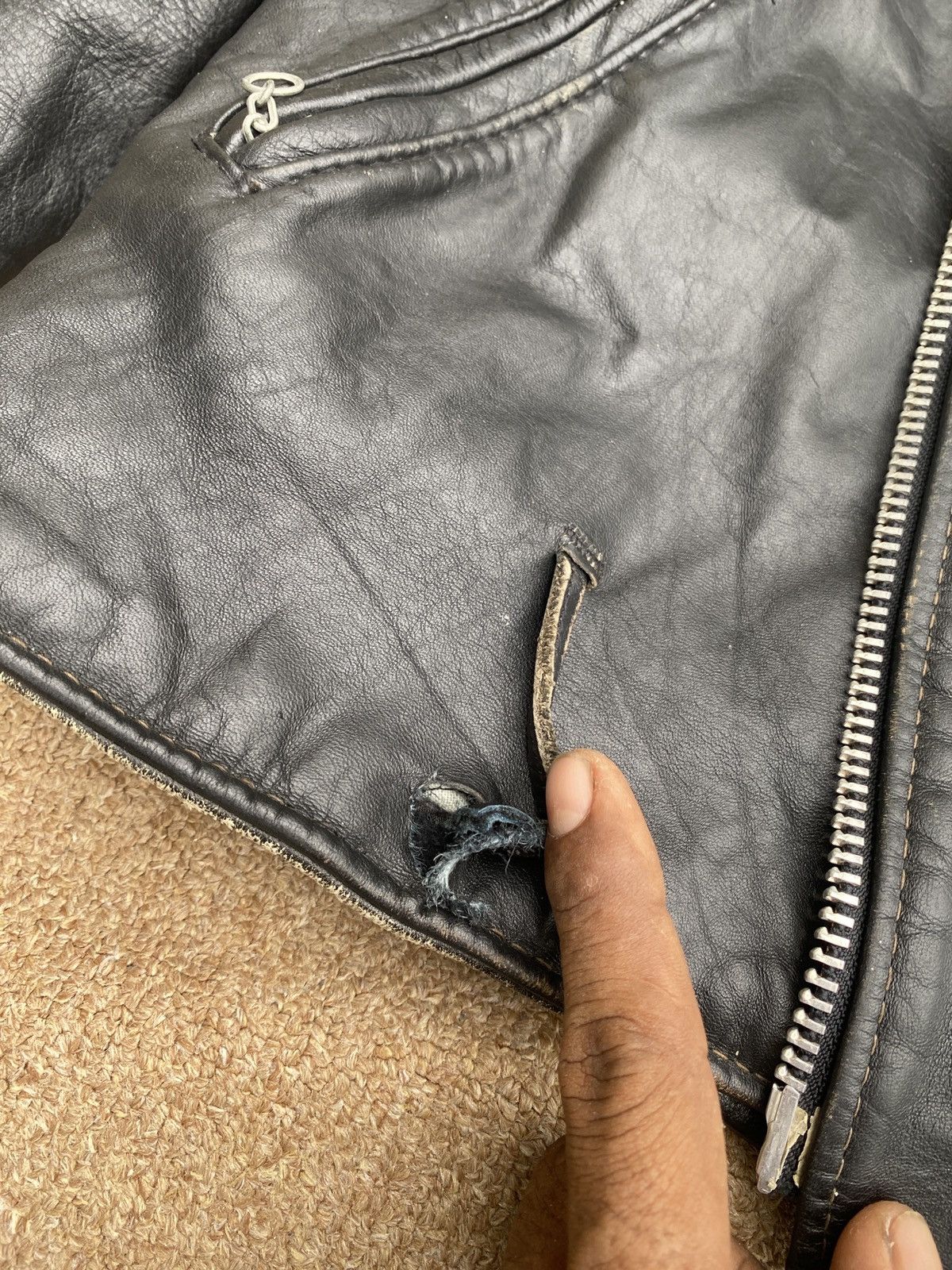Schott × Vintage Vintage schott perfector double colar leather jacket Size US M / EU 48-50 / 2 - 16 Thumbnail