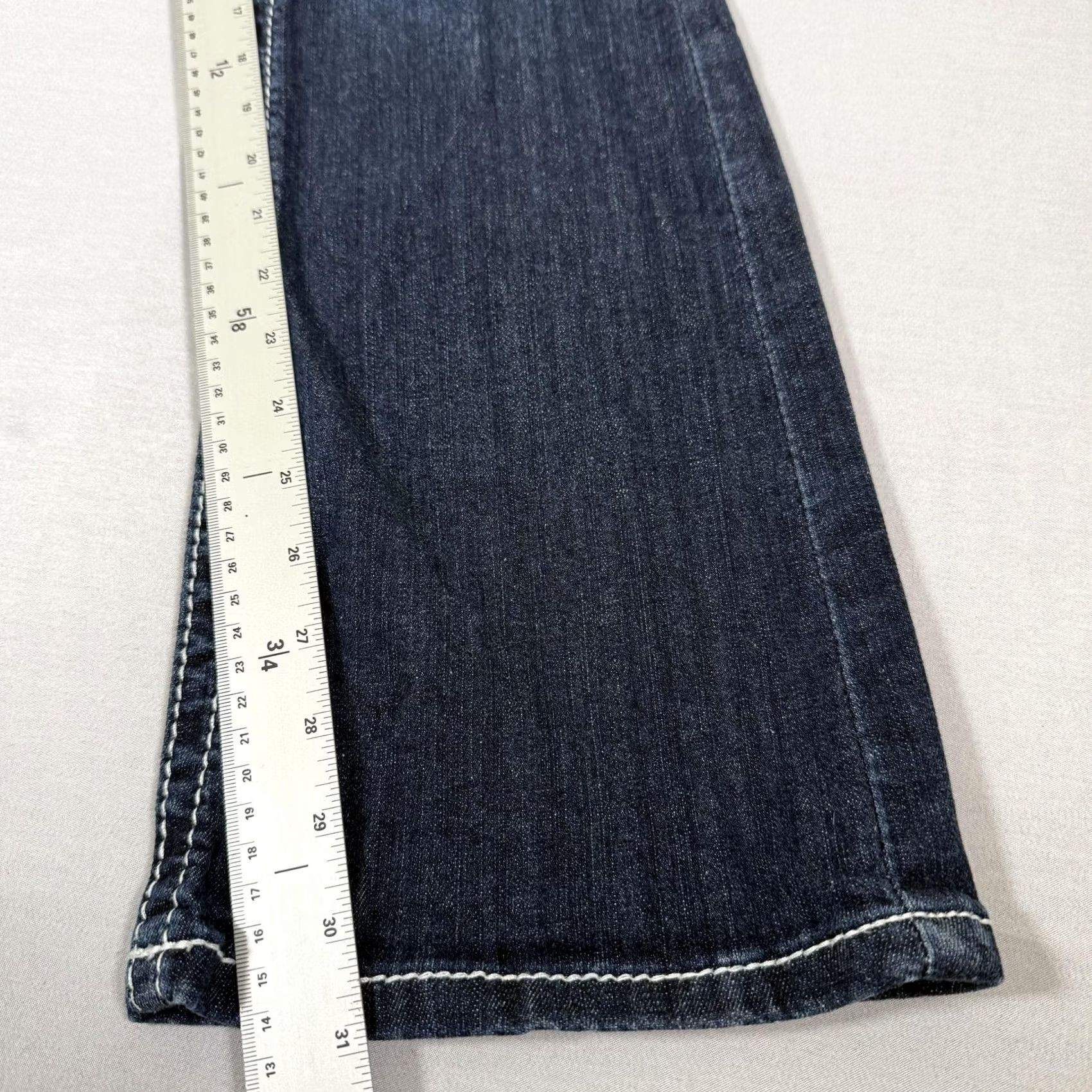 Ariat Ariat Jeans Womens 30 Blue Low Rise Bootcut Stretch Denim Pants Western Cowgirl Size 30" / US 8 / IT 44 - 4 Thumbnail