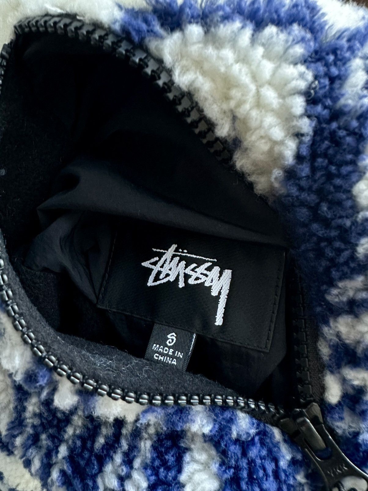 Stussy Stussy Dragon Fleece Sherpa Jacket Size US S / EU 44-46 / 1 - 7 Thumbnail