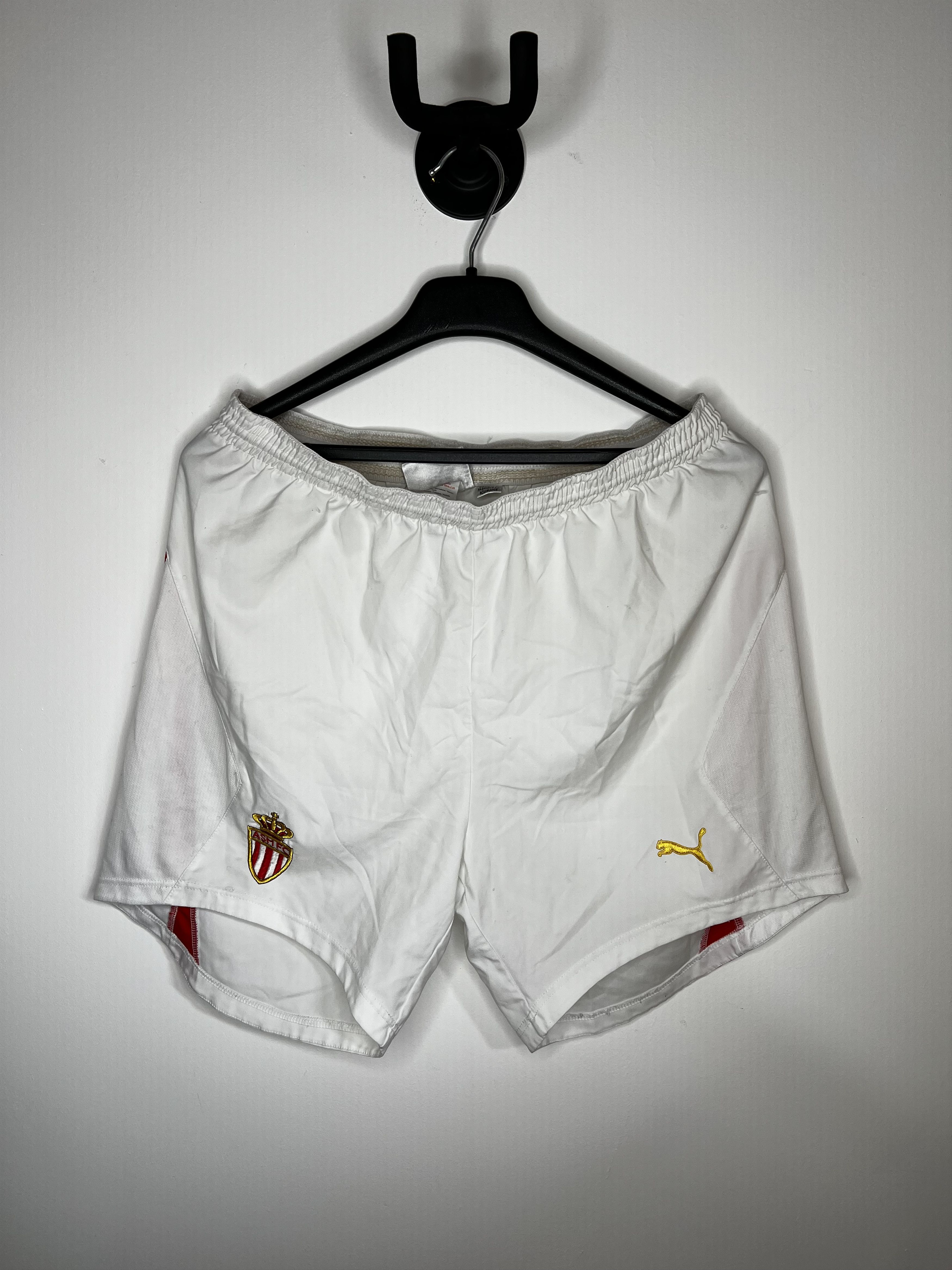 Puma MONACO 2001 2002 HOME SHORTS FOOTBALL SOCCER PUMA SIZE L Size US 32 / EU 48 - 1 Thumbnail