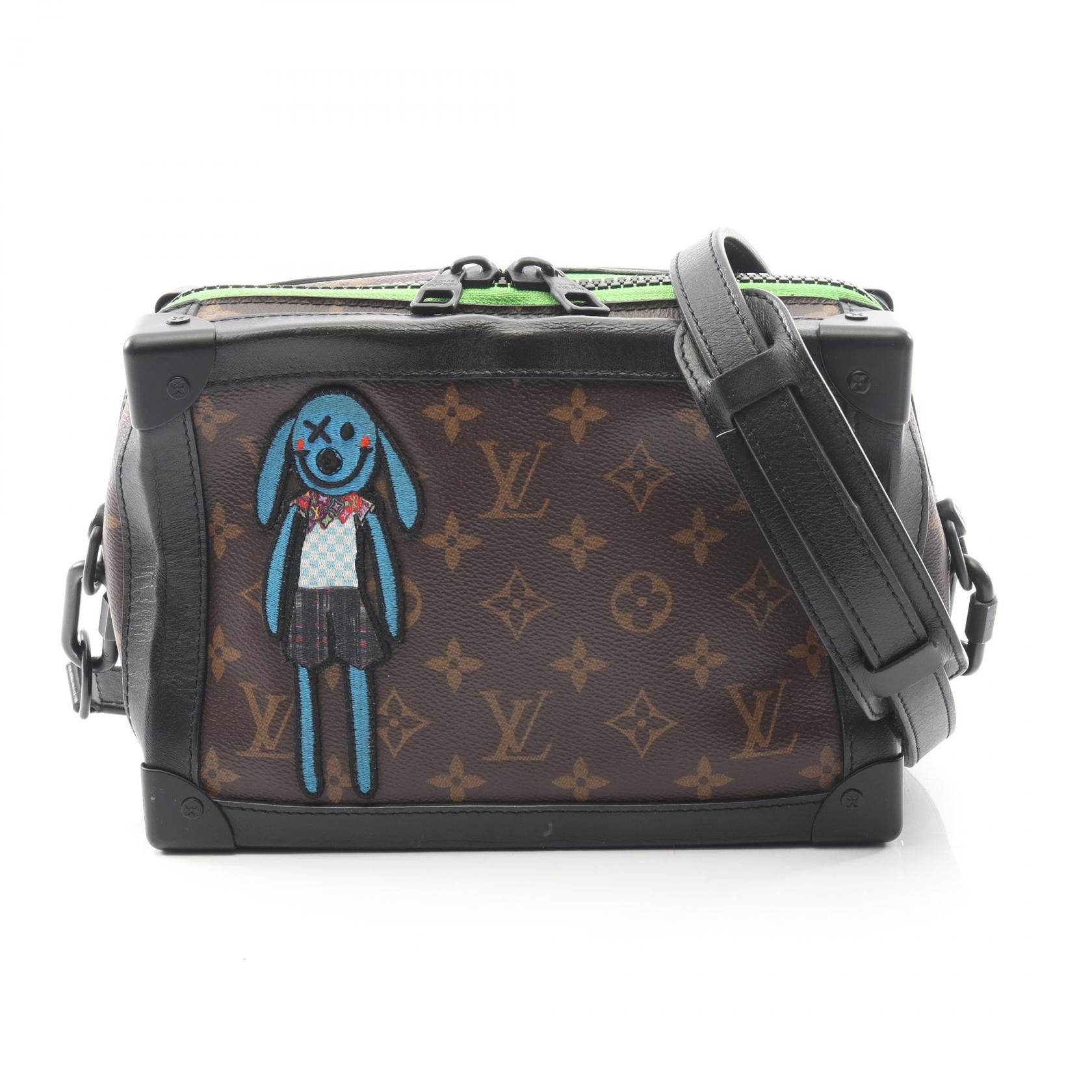 Louis Vuitton Louis Vuitton Louis Vuitton Soft Trunk LV Friend Monogram Macassar Shoulder Bag Textile Shoulder Bag M45619 DUTY FREE for USA Size ONE SIZE - 1 Thumbnail