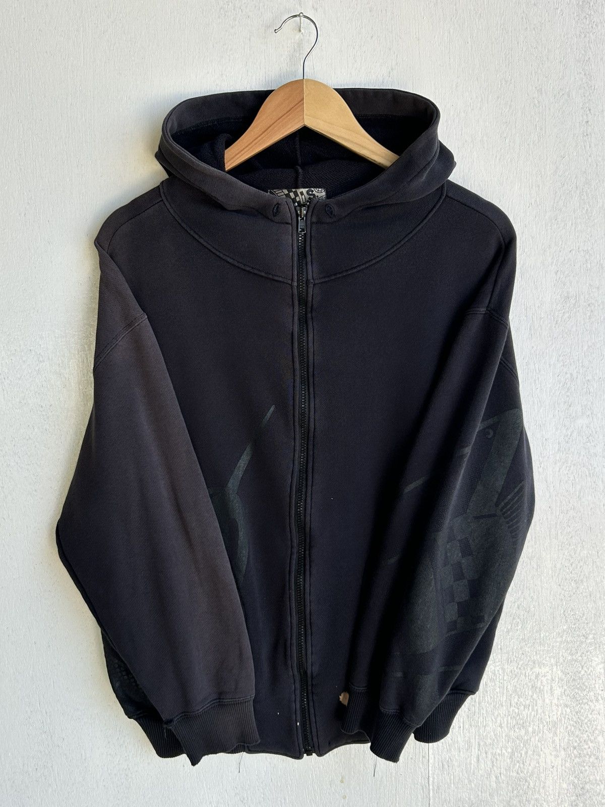 Issey Miyake Rare🔥 Vintage Sunfaded Issey miyake i.s space hoodie Size US M / EU 48-50 / 2 - 6 Thumbnail