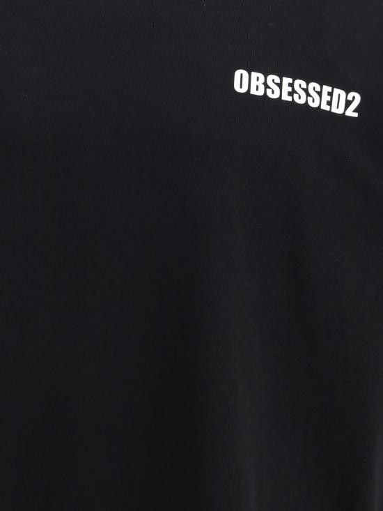 Dsquared2 DSQUARED2 Men T-Shirts S74GD1479D20033 900 BLACK Size US XL / EU 56 / 4 - 1 Thumbnail