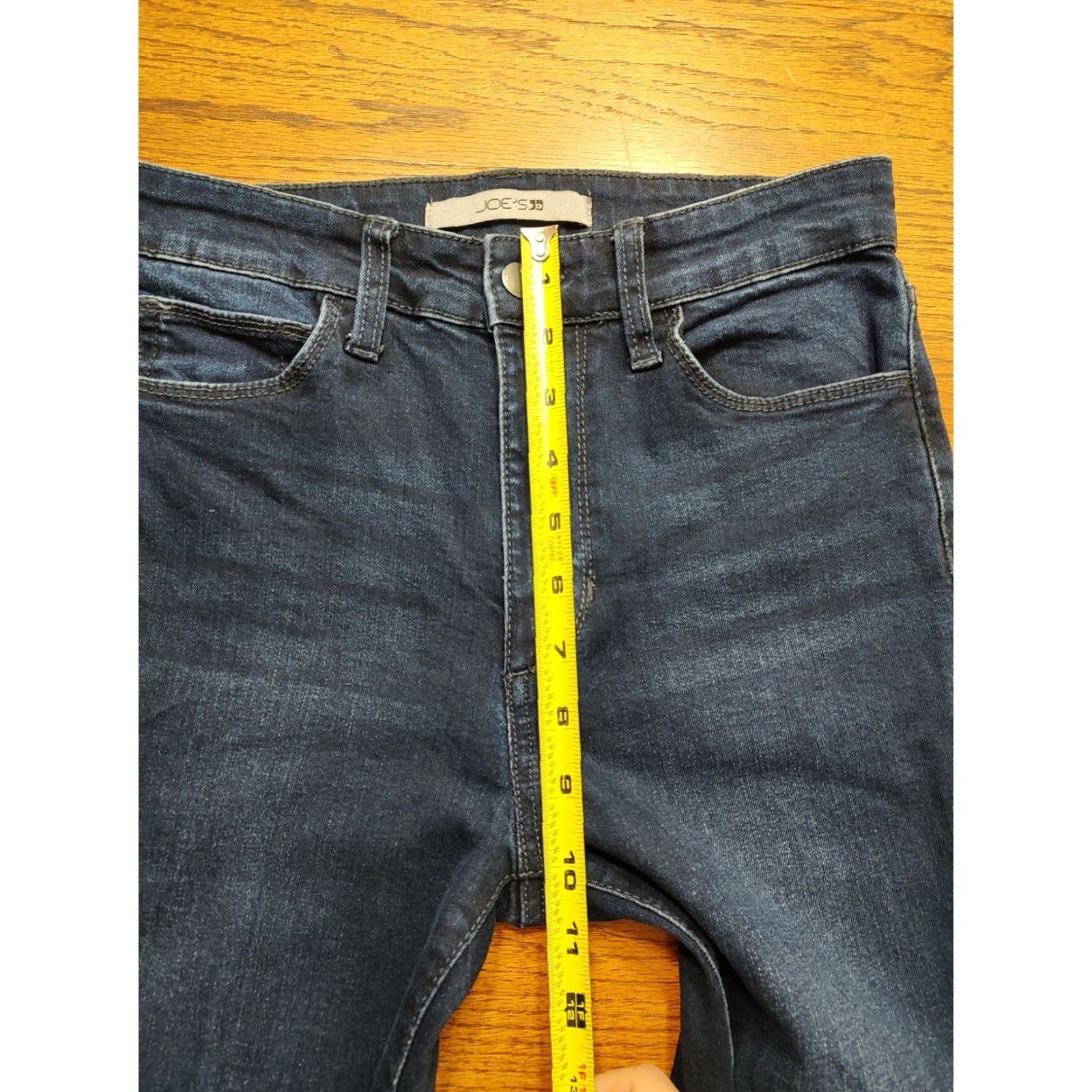 Vintage Joes Jeans Womens 26 Veles Dark Blue Denim Mid Rise Skinny Ankle Stretch Casual Size 26" / US 2 / IT 38 - 7 Thumbnail