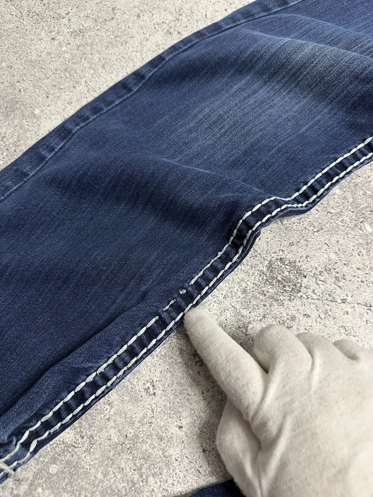 True Religion Rare Y2K True Religion Billy Super T Pocket Distressed Pants Size US 32 / EU 48 - 14 Thumbnail