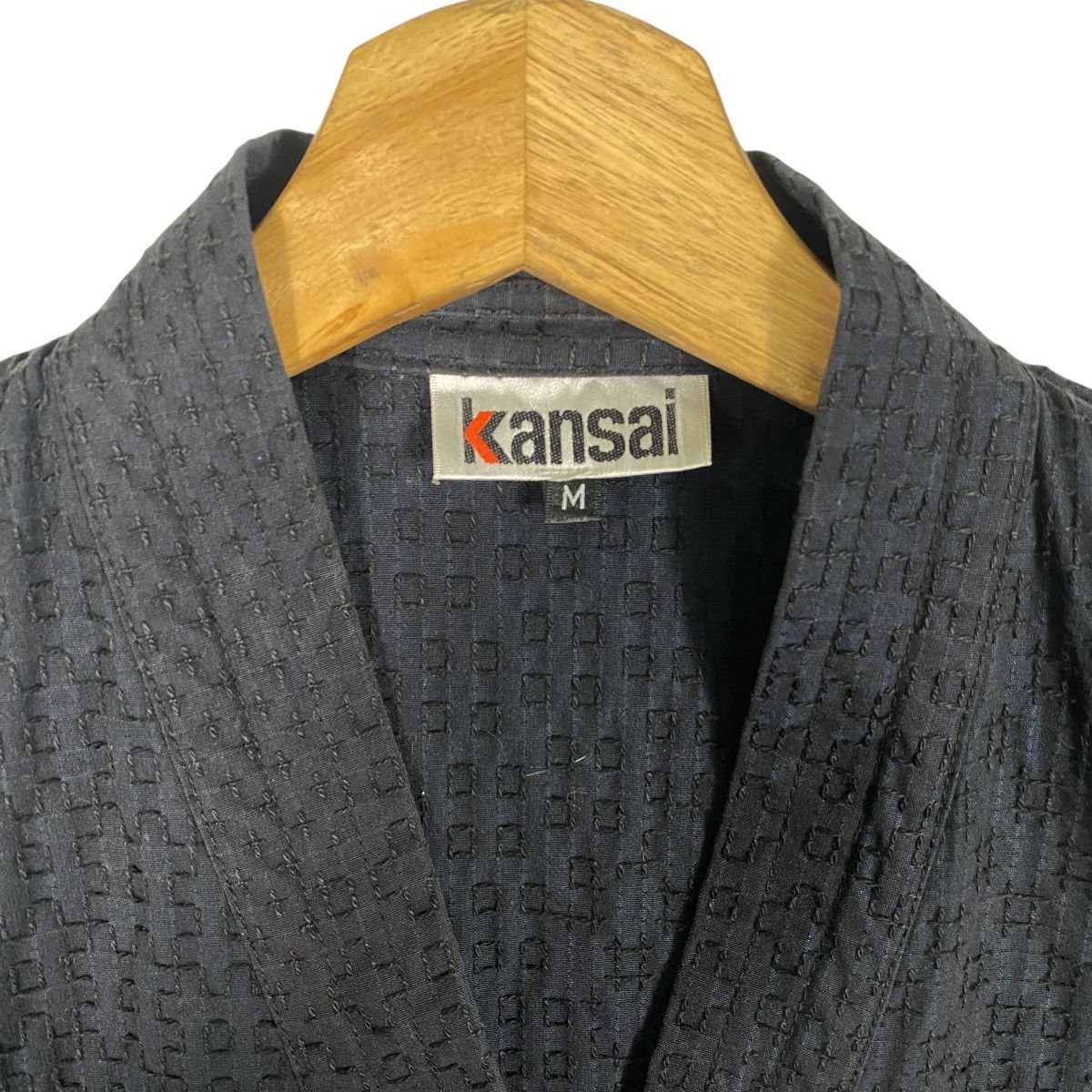 Kansai Yamamoto Vintage Kansai Japanese Brand Kimono M Size Black Colour Size US M / EU 48-50 / 2 - 5 Thumbnail