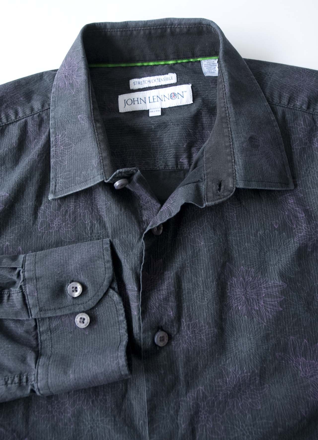 Other John Lennon Shirt Floral Size XL Dark Gray Size US XL / EU 56 / 4 - 1 Thumbnail