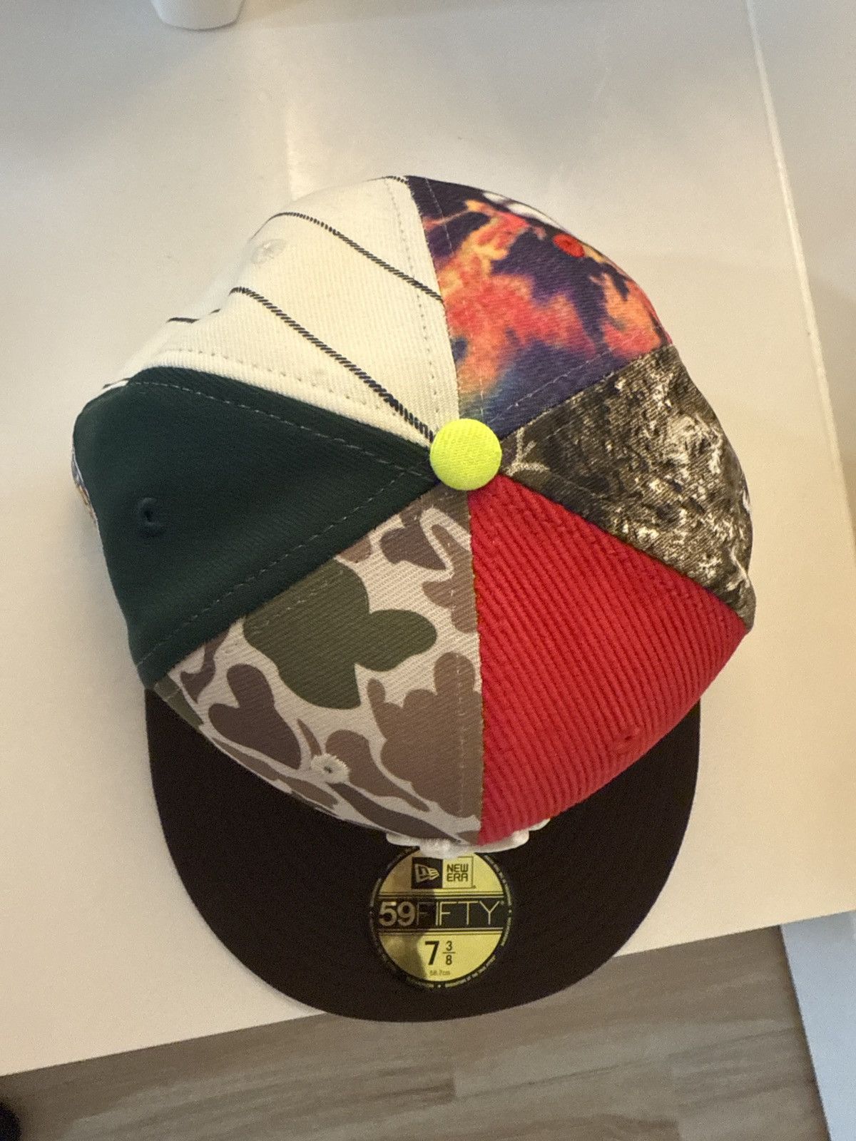 New Era Chase B what the fitted 7 3/8 Size 30 - 2 Thumbnail