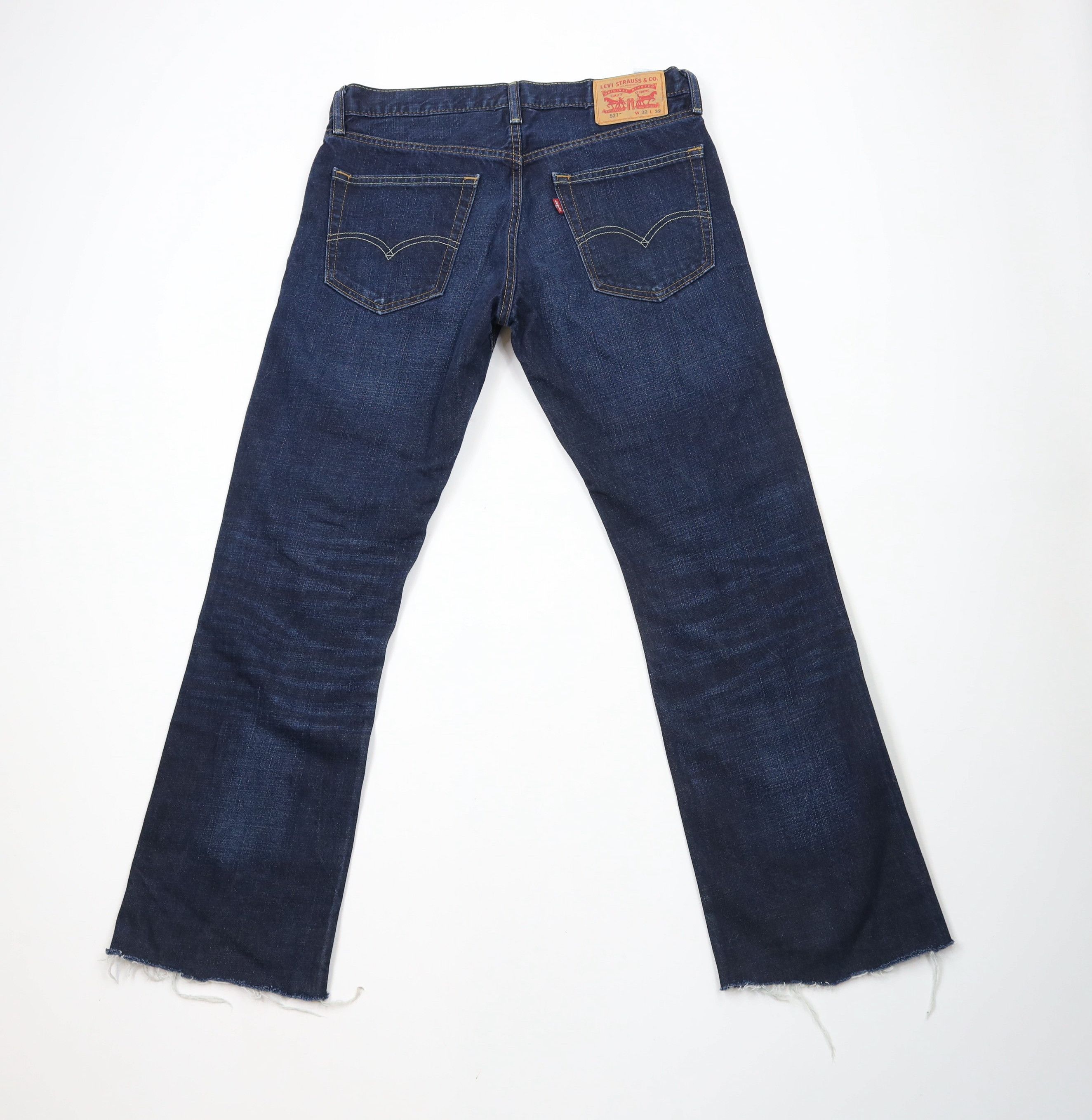 Levi's × Vintage Vintage Y2K Levis 527 Slim Fit Bootcut Denim Jeans Blue Size US 32 / EU 48 - 9 Thumbnail