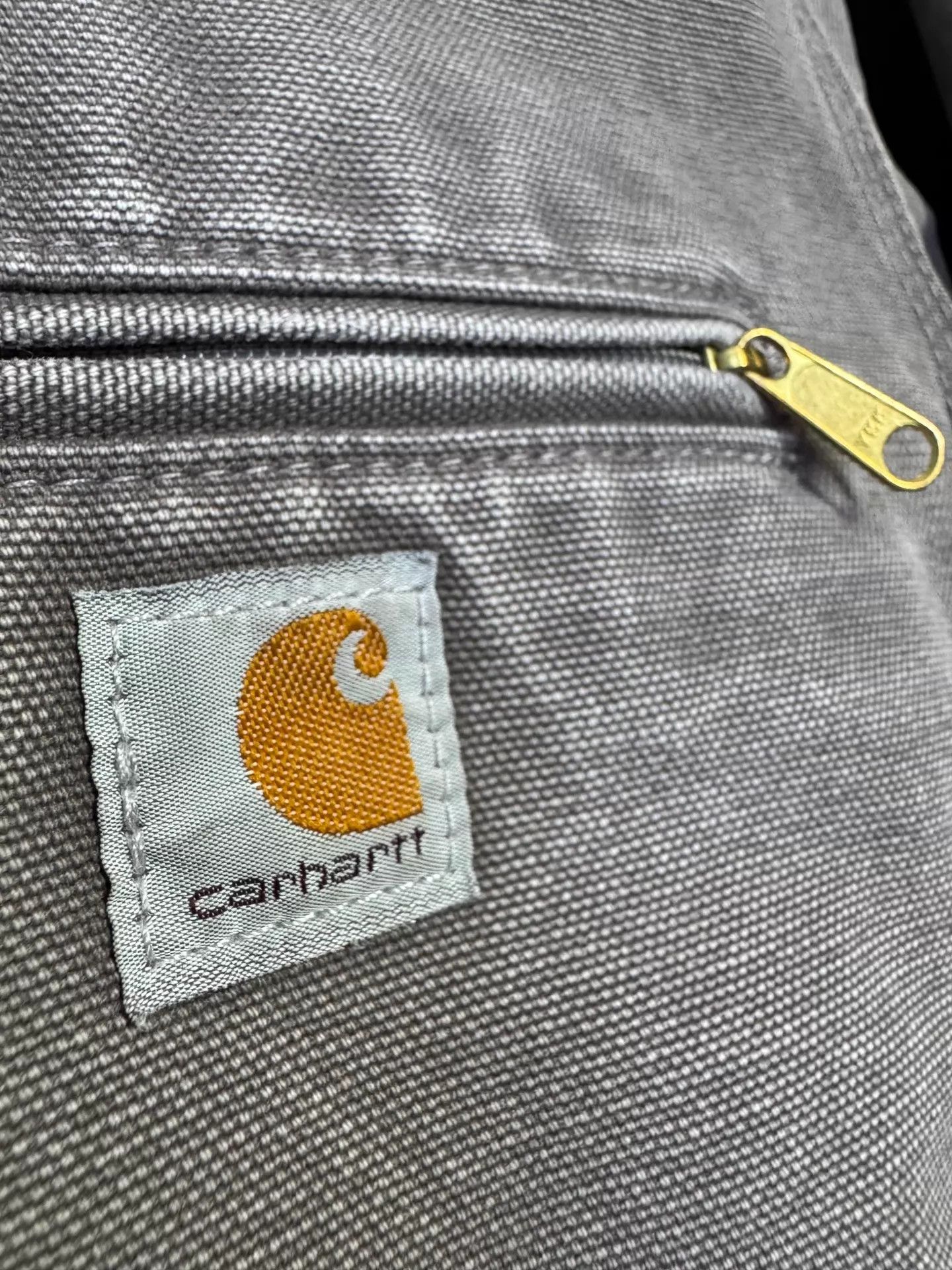 Carhartt Carhartt WJ141 Vintage Washed Taupe Gray XL Jacket Size US XL / EU 56 / 4 - 7 Thumbnail