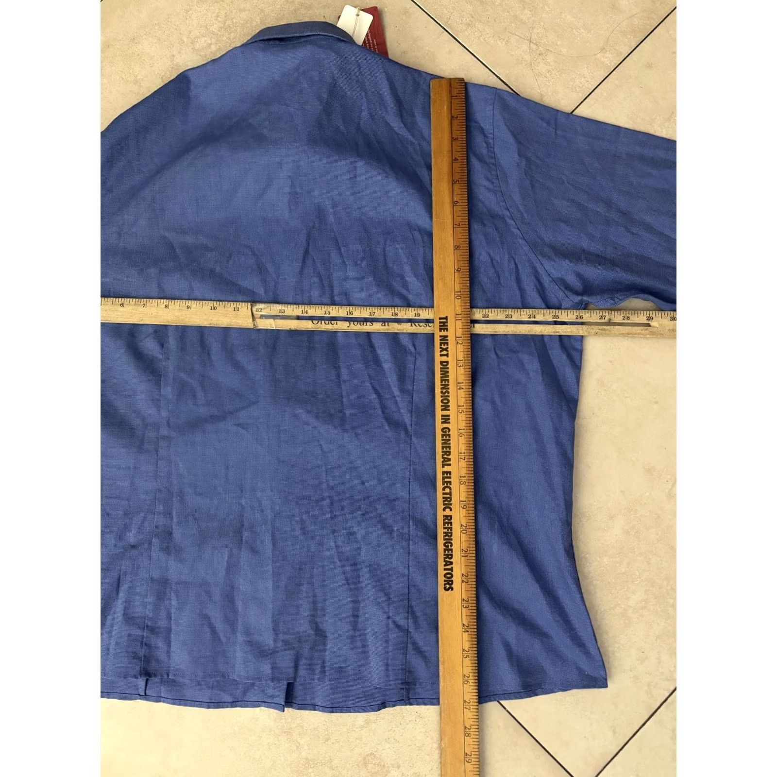 Cutter & Buck Cutter & Buck Shirt Mens 3XL Big & Tall Blue Button Front Long Sleeve Casual Size US XXL / EU 58 / 5 - 6 Thumbnail