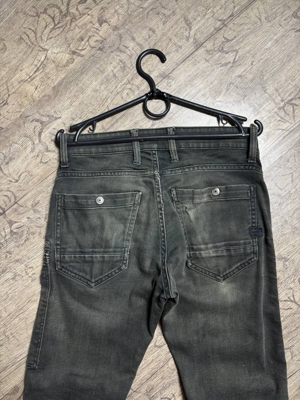 G-Star G-Star CRAZY Skinny Dirty Faded Distressed Jeans Y2K Size US 29 - 9 Thumbnail