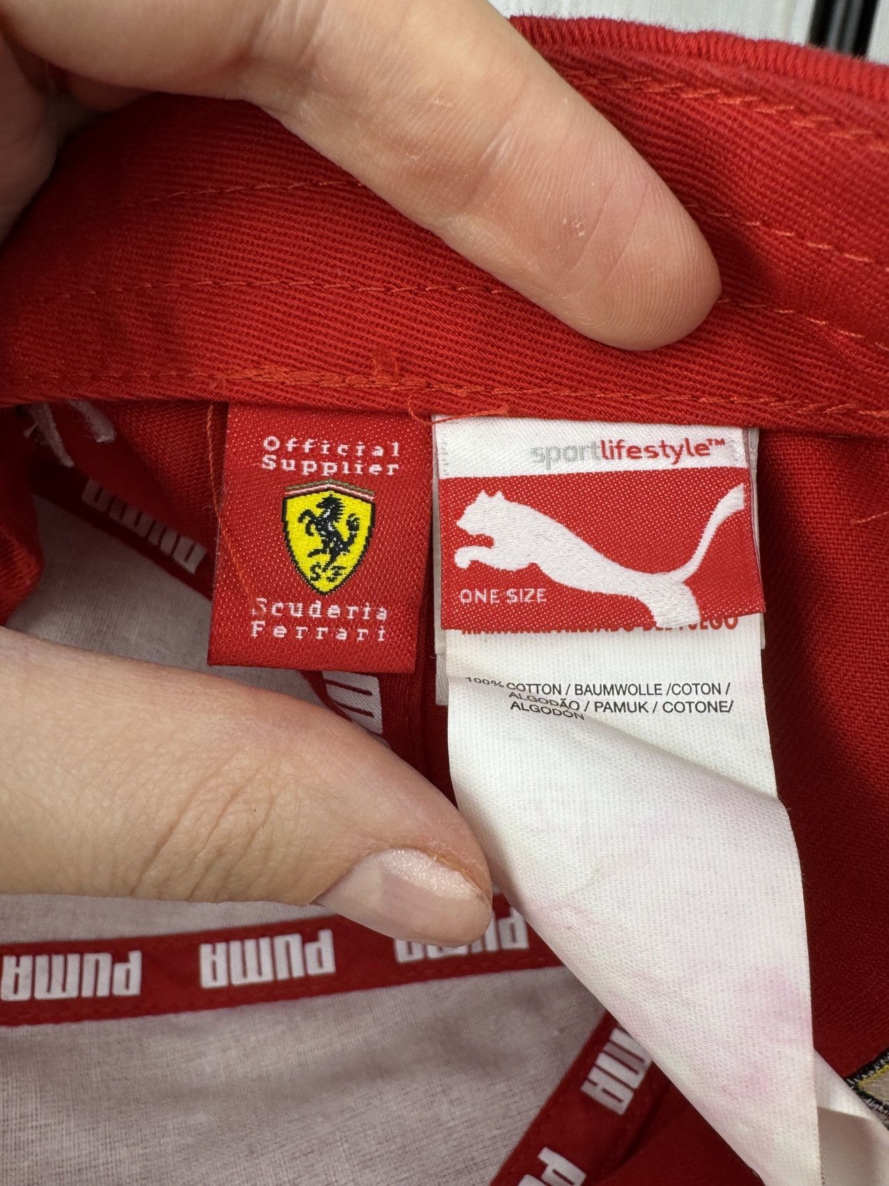 Ferrari × Puma Puma Ferrari SPTWR Style LC Cap one size Size ONE SIZE - 8 Thumbnail