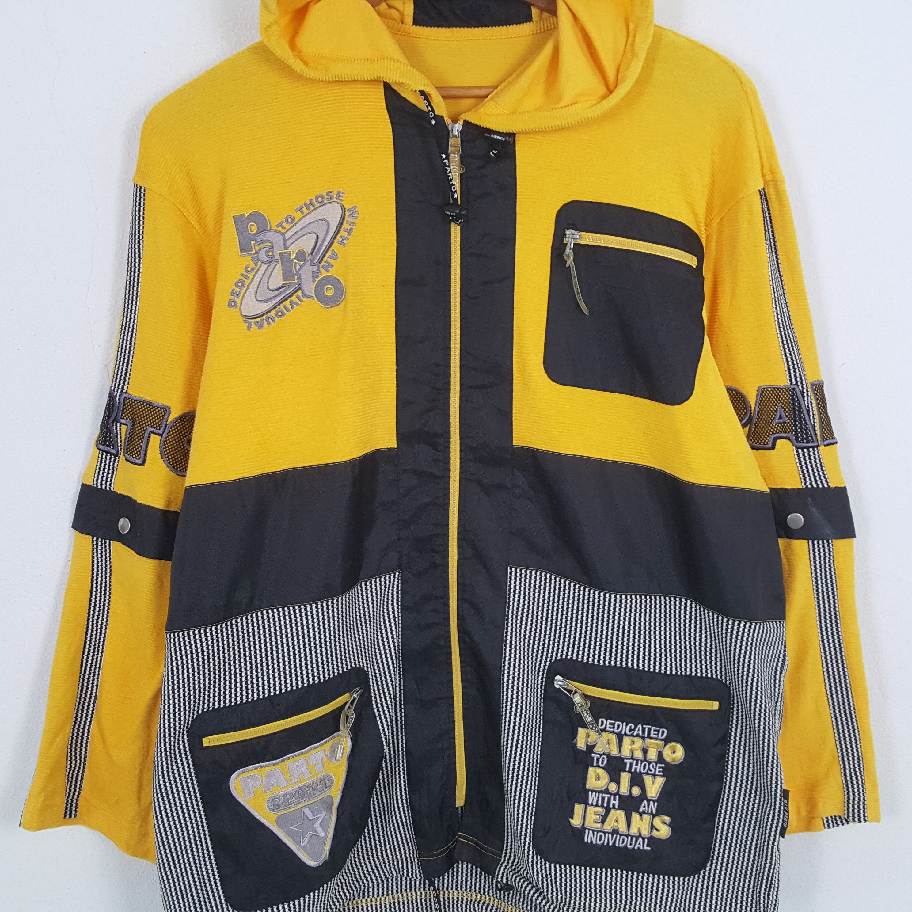 Vintage Vintage PARTO Japanese Brand Style Sportswear Jacket Size US XXL / EU 58 / 5 - 4 Thumbnail