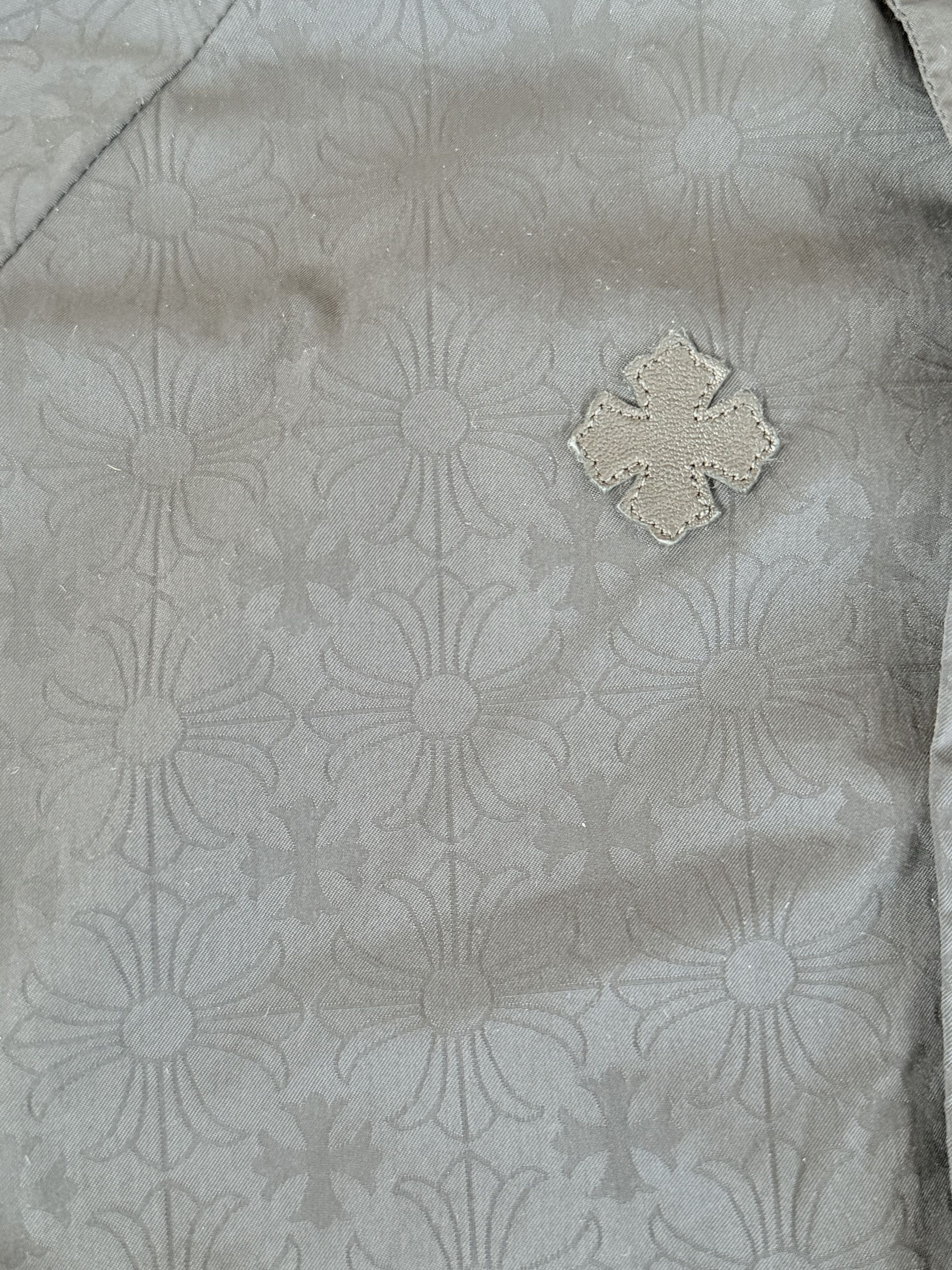 Chrome Hearts Black Cross Patch Jacquard Match Point Windbreaker Size US L / EU 52-54 / 3 - 3 Thumbnail