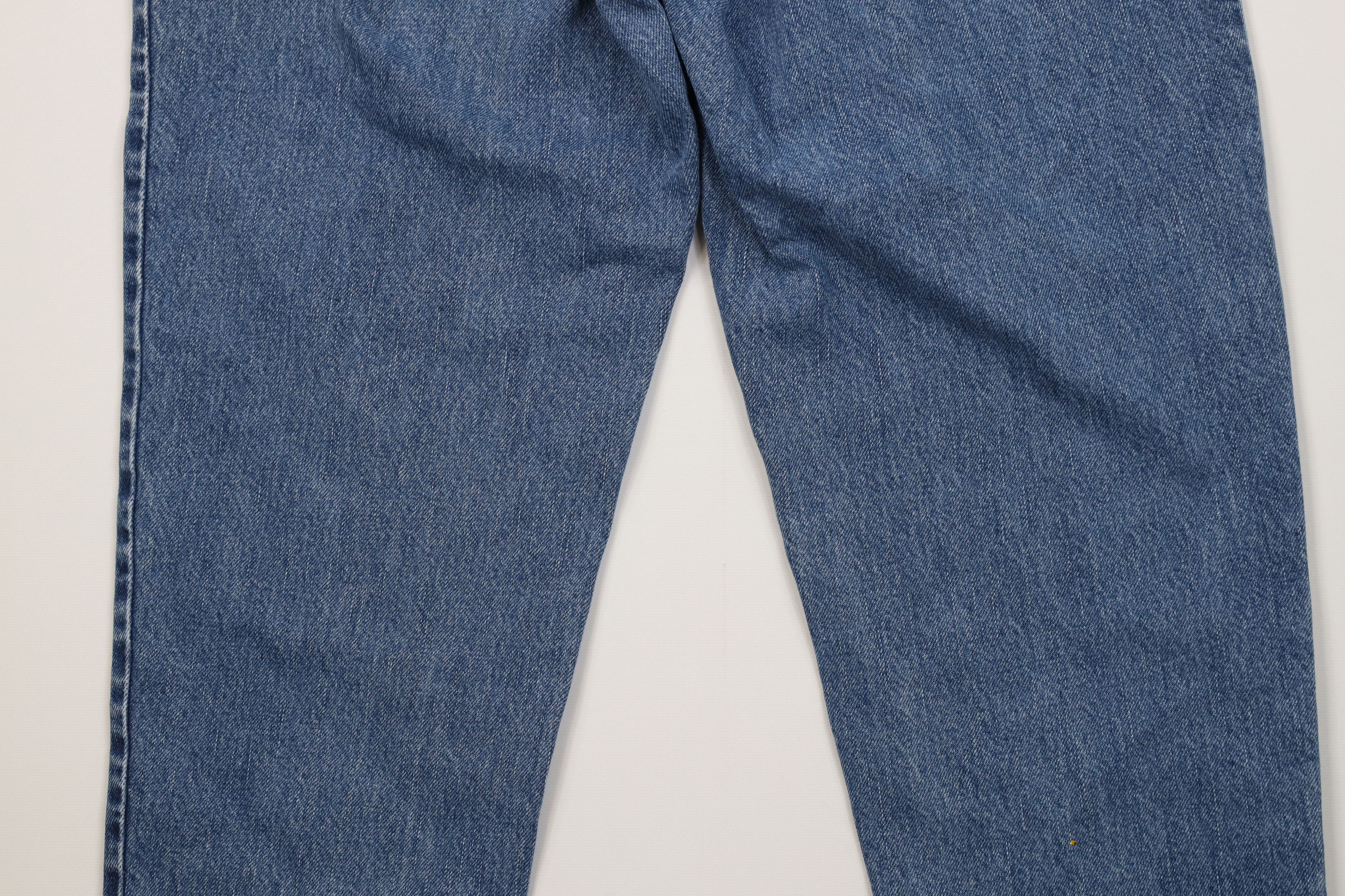 Levi's Vintage Y2K 2002 Levis 550 Fit Tapered Leg Denim Jeans Size 34" / US 12 / IT 48 - 11 Thumbnail