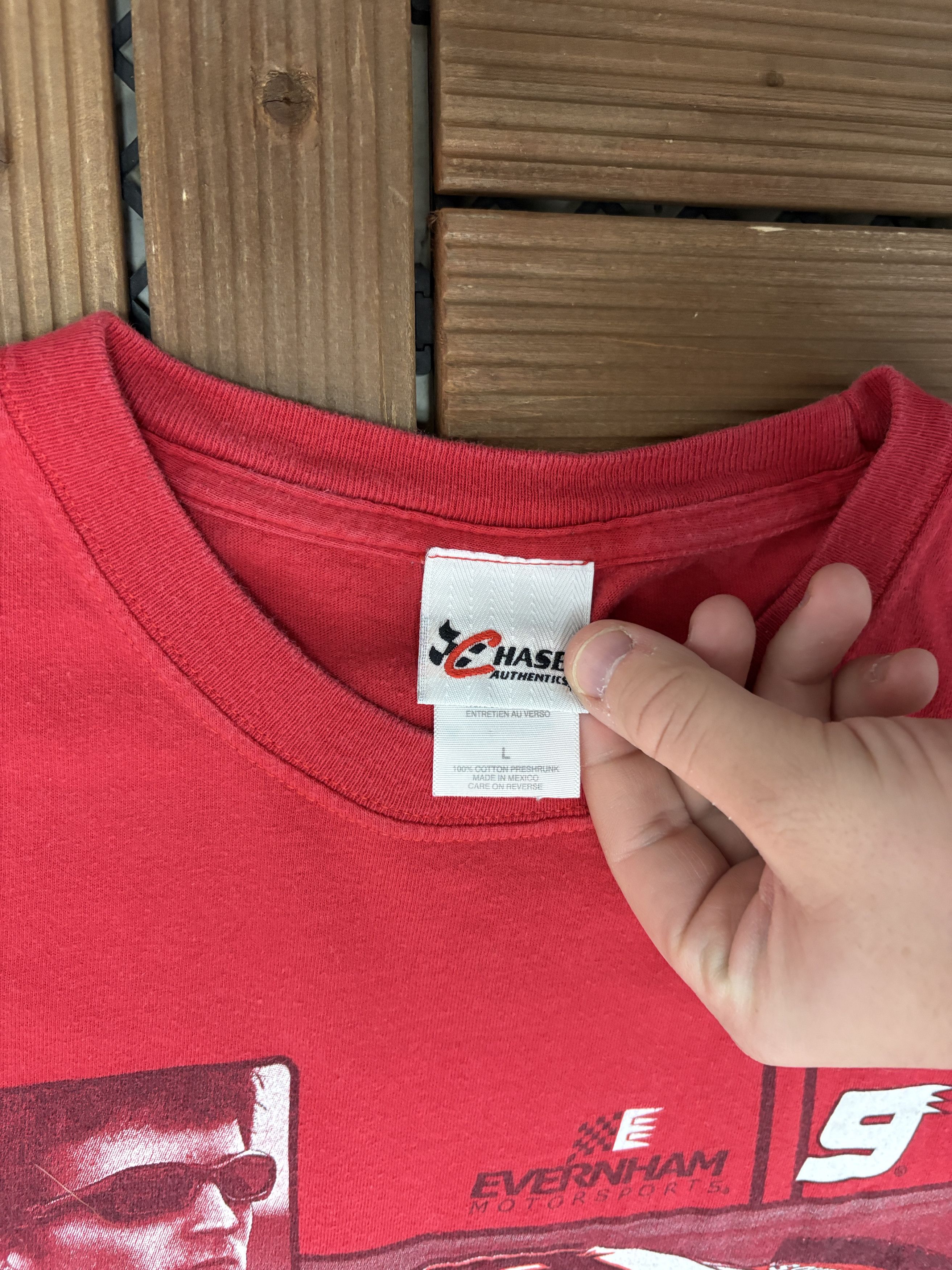 Vintage Kasey Kahne NASCAR Racing Vintage Red T-Shirt Tee Size US L / EU 52-54 / 3 - 5 Thumbnail