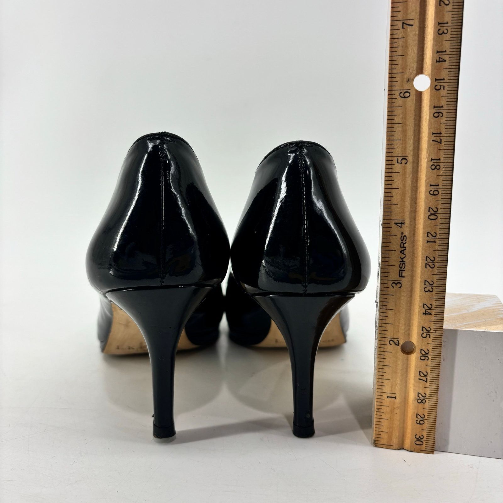 LK Bennett L.K. Bennett Women's Size 38.5 US 8.5 Black Patent Leather Size US 8.5 / IT 38.5 - 9 Thumbnail