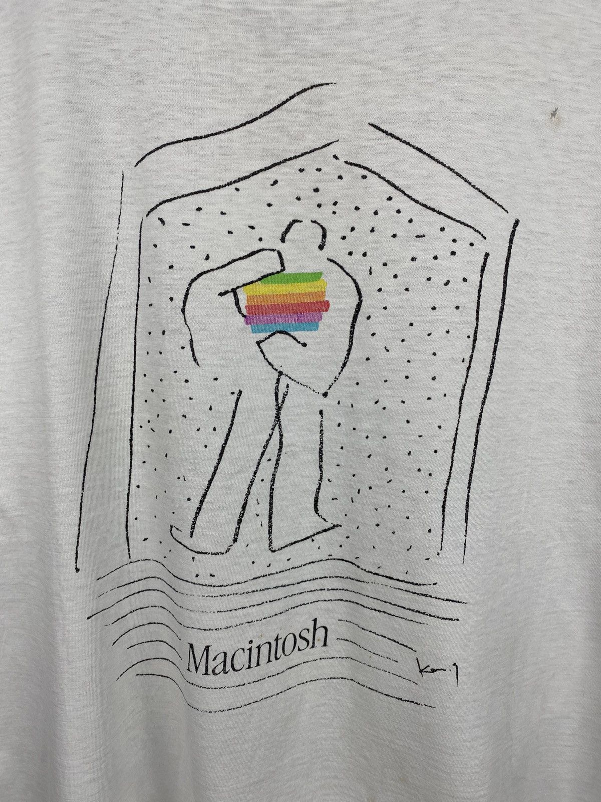 Apple × Vintage Vintage Apple Macintosh Japan Promo Shirt Size US S / EU 44-46 / 1 - 2 Thumbnail