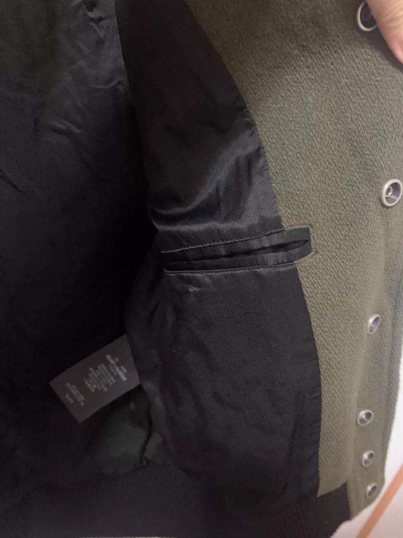 Saint Laurent Paris Saint Laurent Paris Classic dark green baseball jacket-2506 Size US XS / EU 42 / 0 - 4 Thumbnail