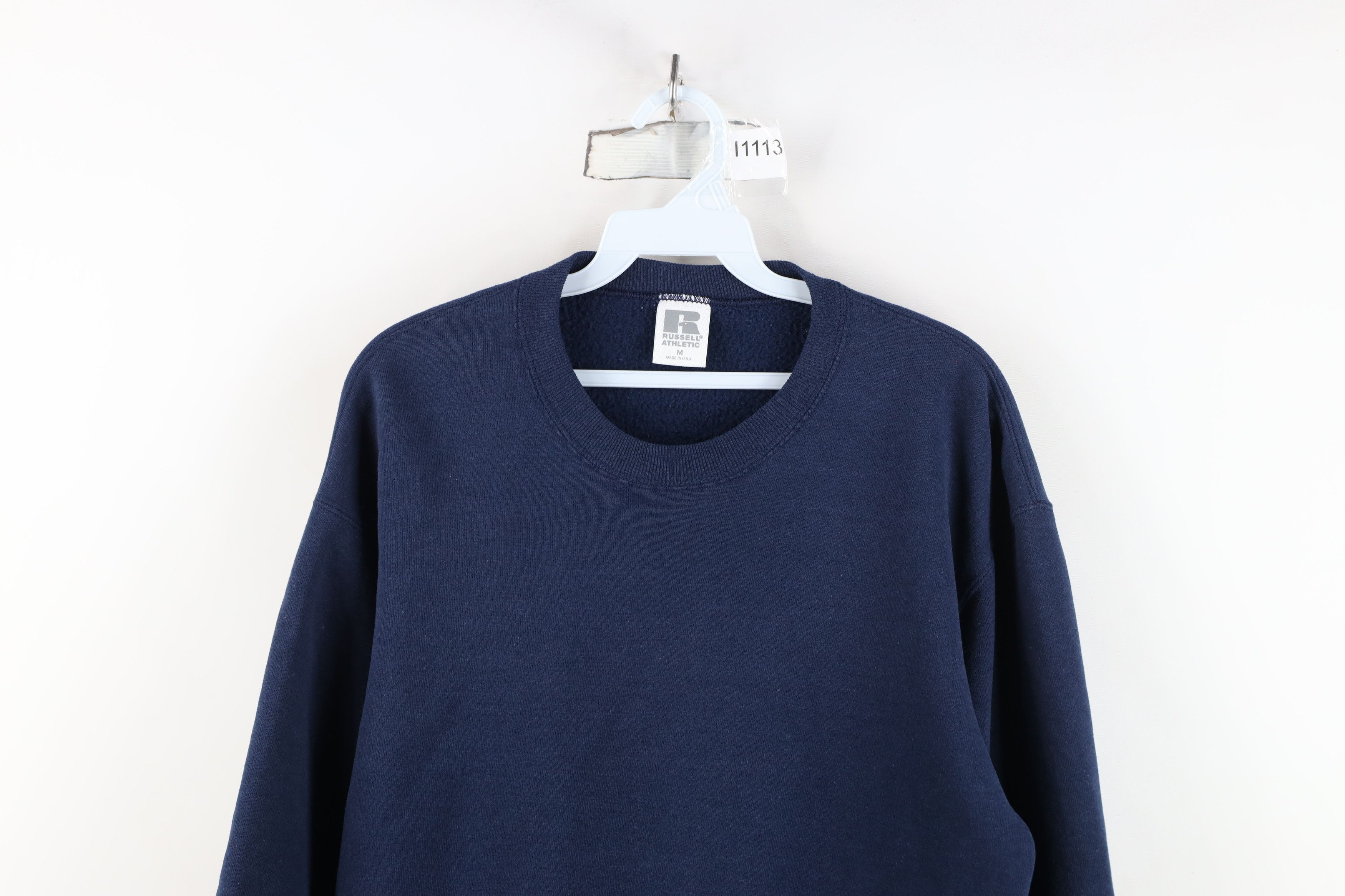 Russell Athletic Vintage 90s Russell Athletic Crewneck Sweatshirt Blue USA Size M / US 6-8 / IT 42-44 - 2 Thumbnail
