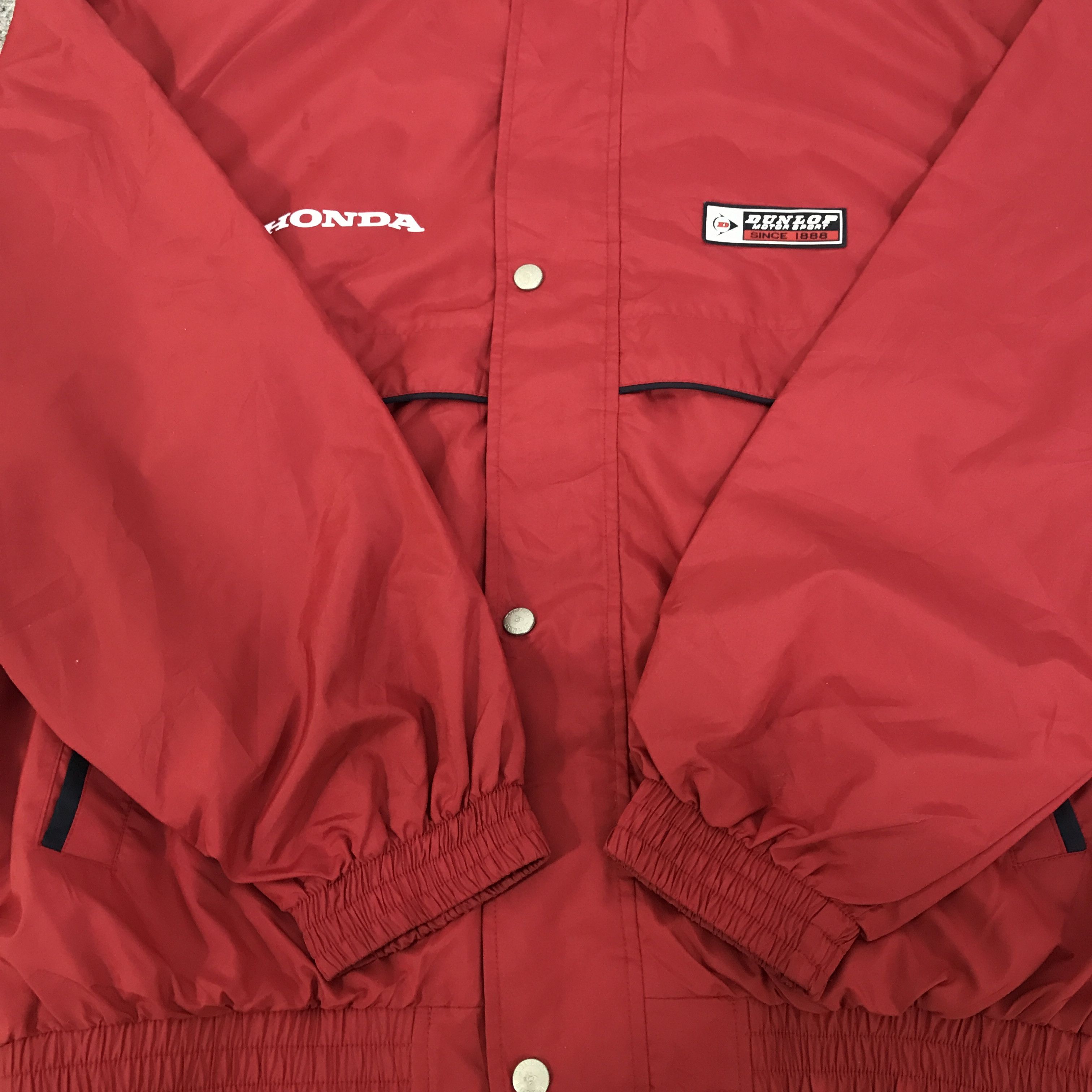 Japanese Brand Honda x dunlop motorsport jacket K116B16 Size US L / EU 52-54 / 3 - 8 Thumbnail