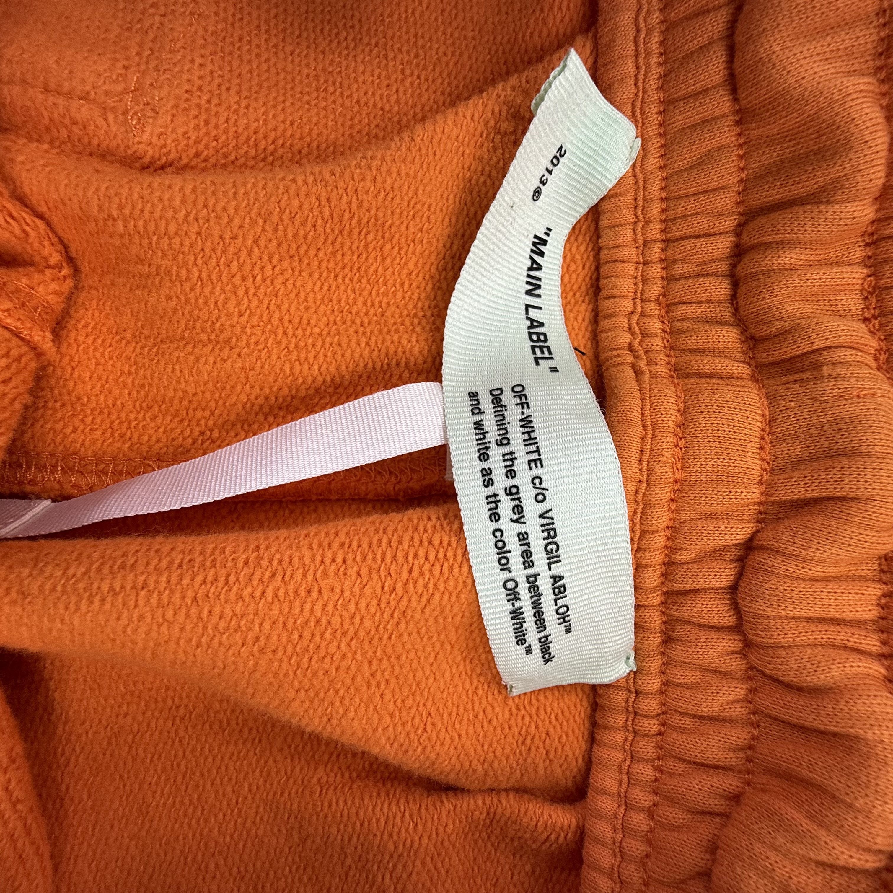 Off-White Off-White Orange Tape Diagonals Sweatpants Mens XXL Size US 40 / EU 56 - 4 Thumbnail
